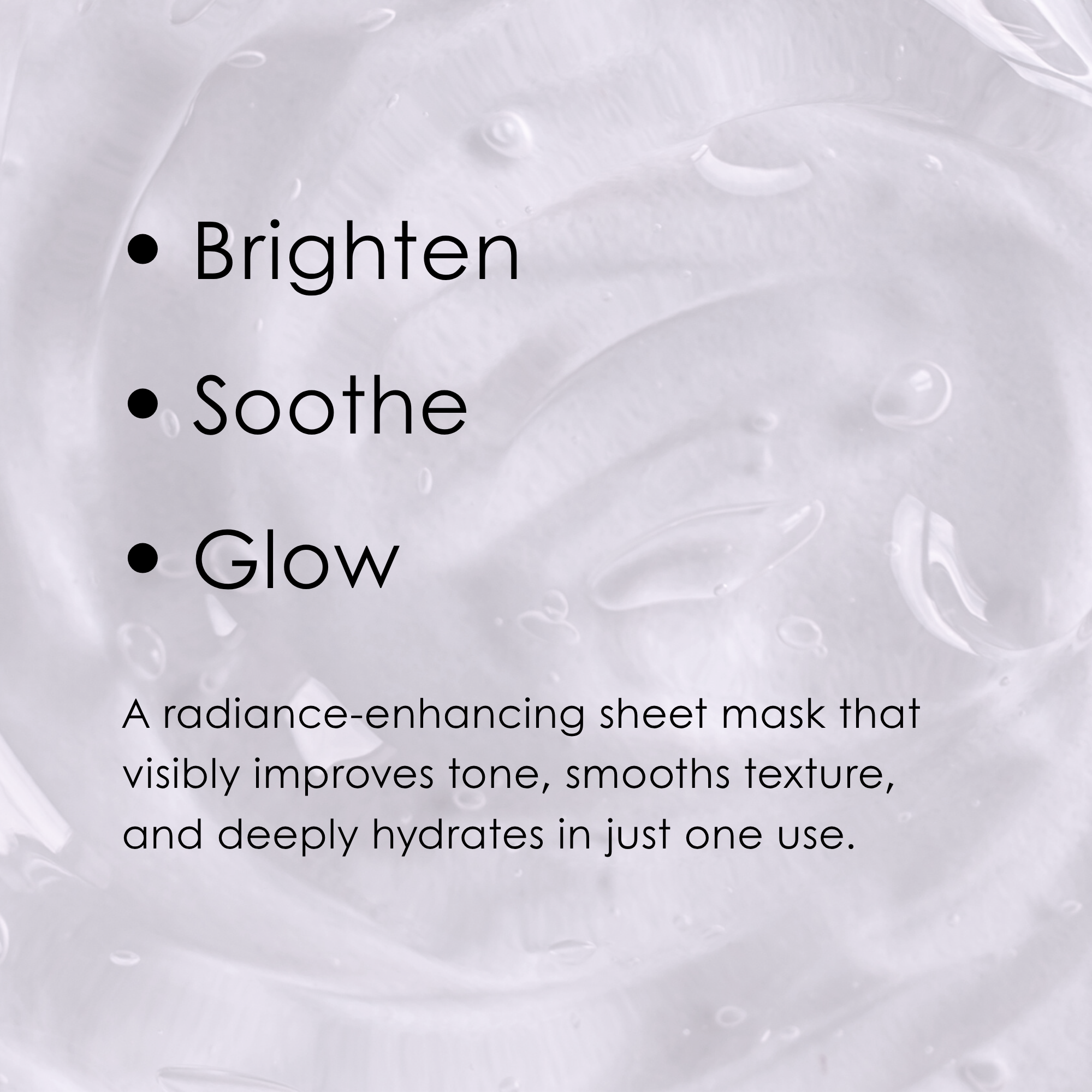 elvis+elvin Lilac Luminance Even-Tone Hydrating Mask