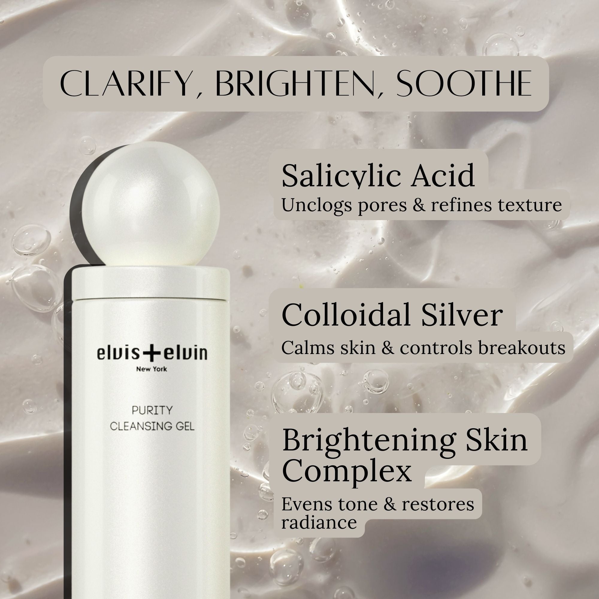 elvis+elvin Purity Cleansing Gel