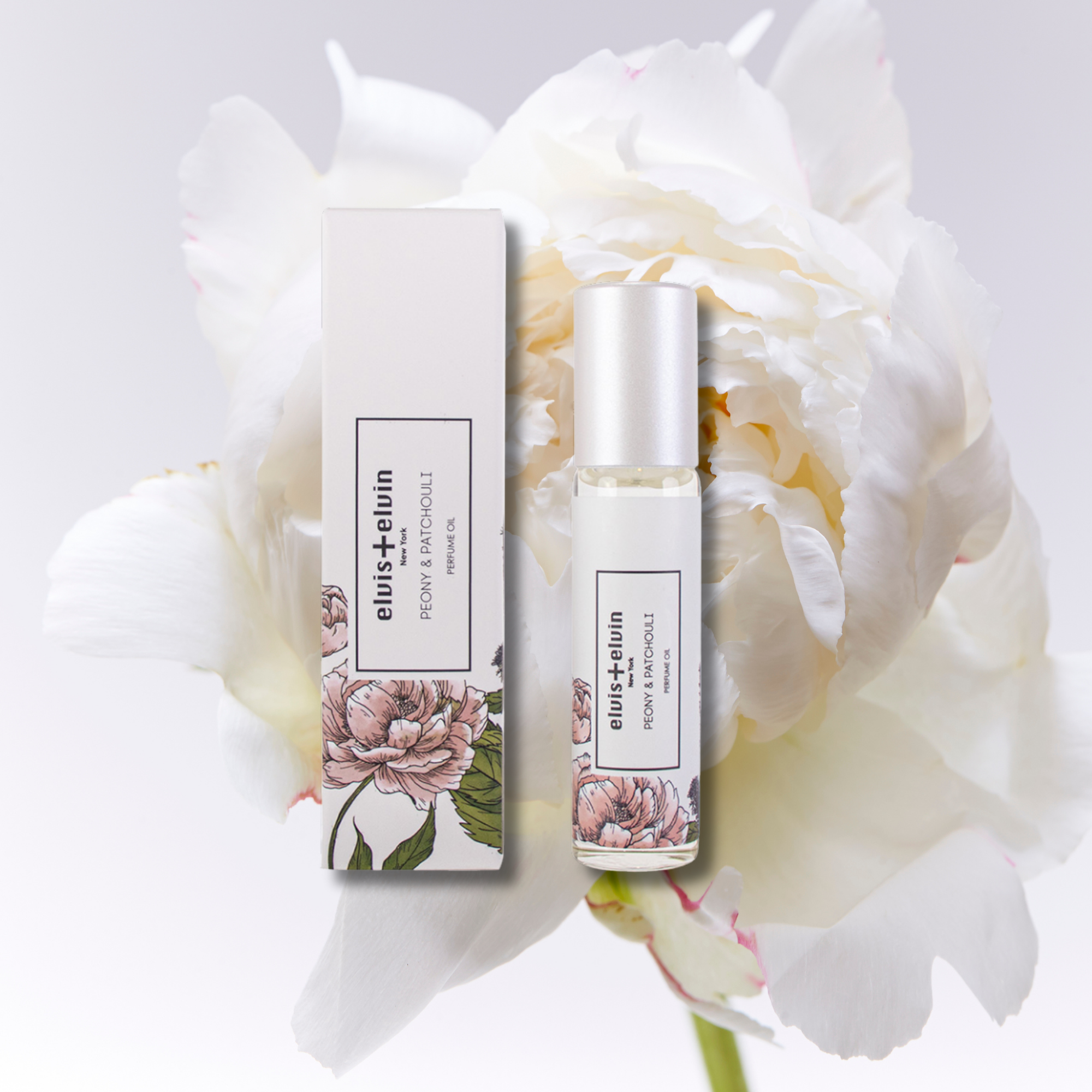 Peony & Patchouli Perfume Oil by elvis+elvin