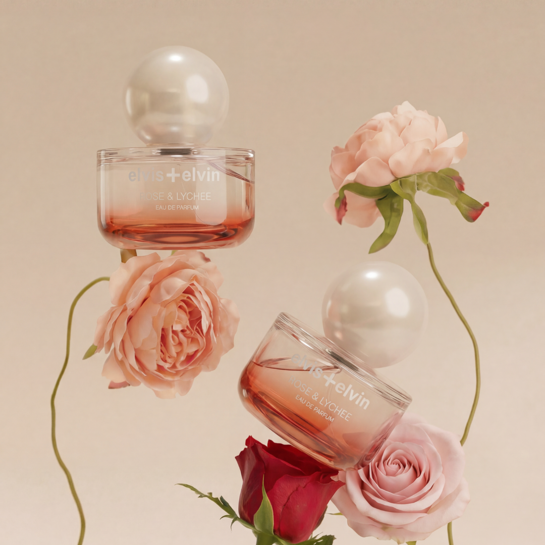 Rose & Litchi Eau de Parfum – elvis+elvin
