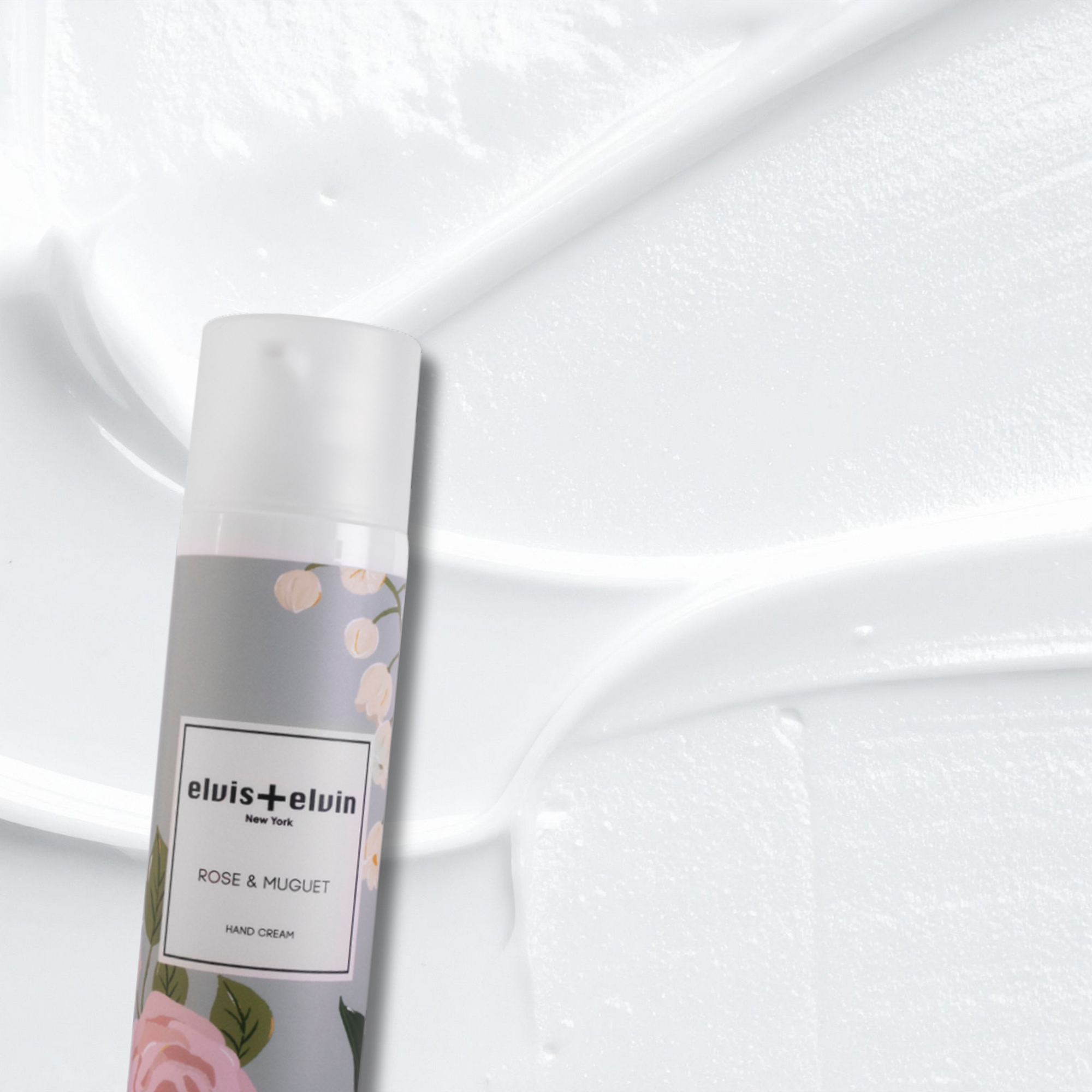 Rose & Muguet Fragrance Hand Cream by elvis+elvin