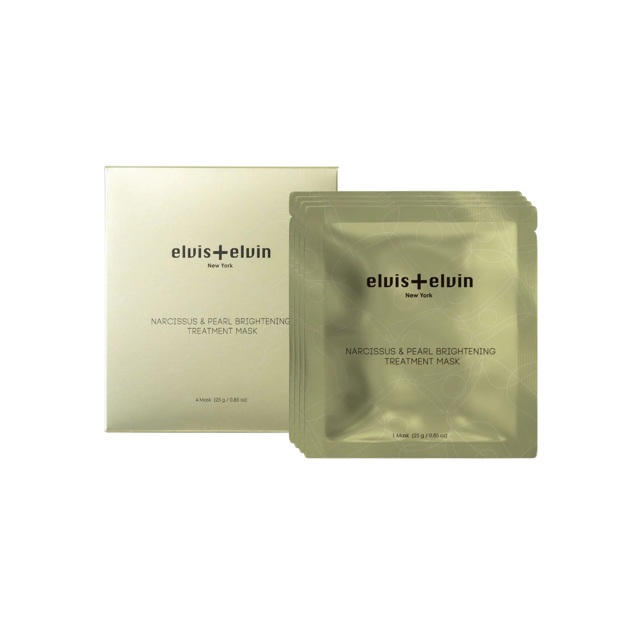 elvis+elvin Narcissus & Pearl Brightening Treatment Mask product