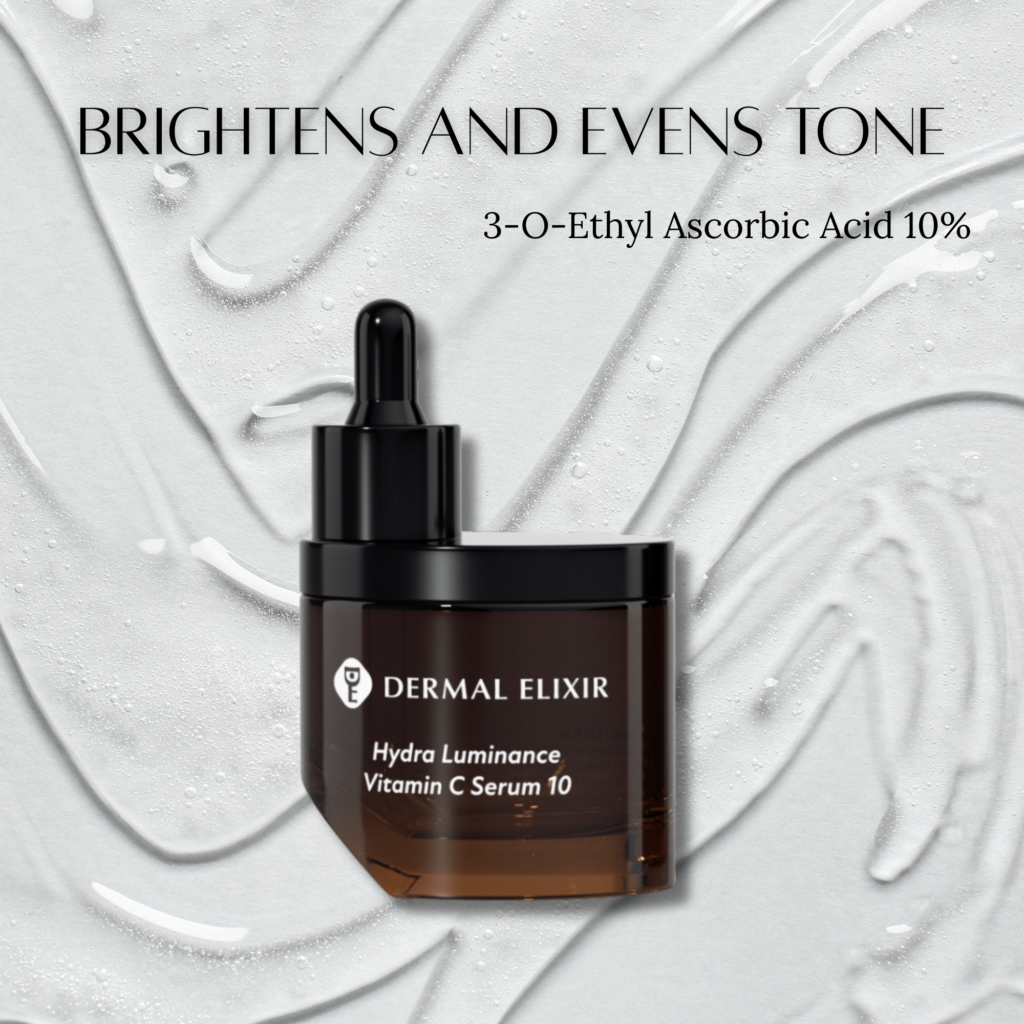 Dermal Elixir Hydra Luminance Vitamin C Serum 10 with Ferulic