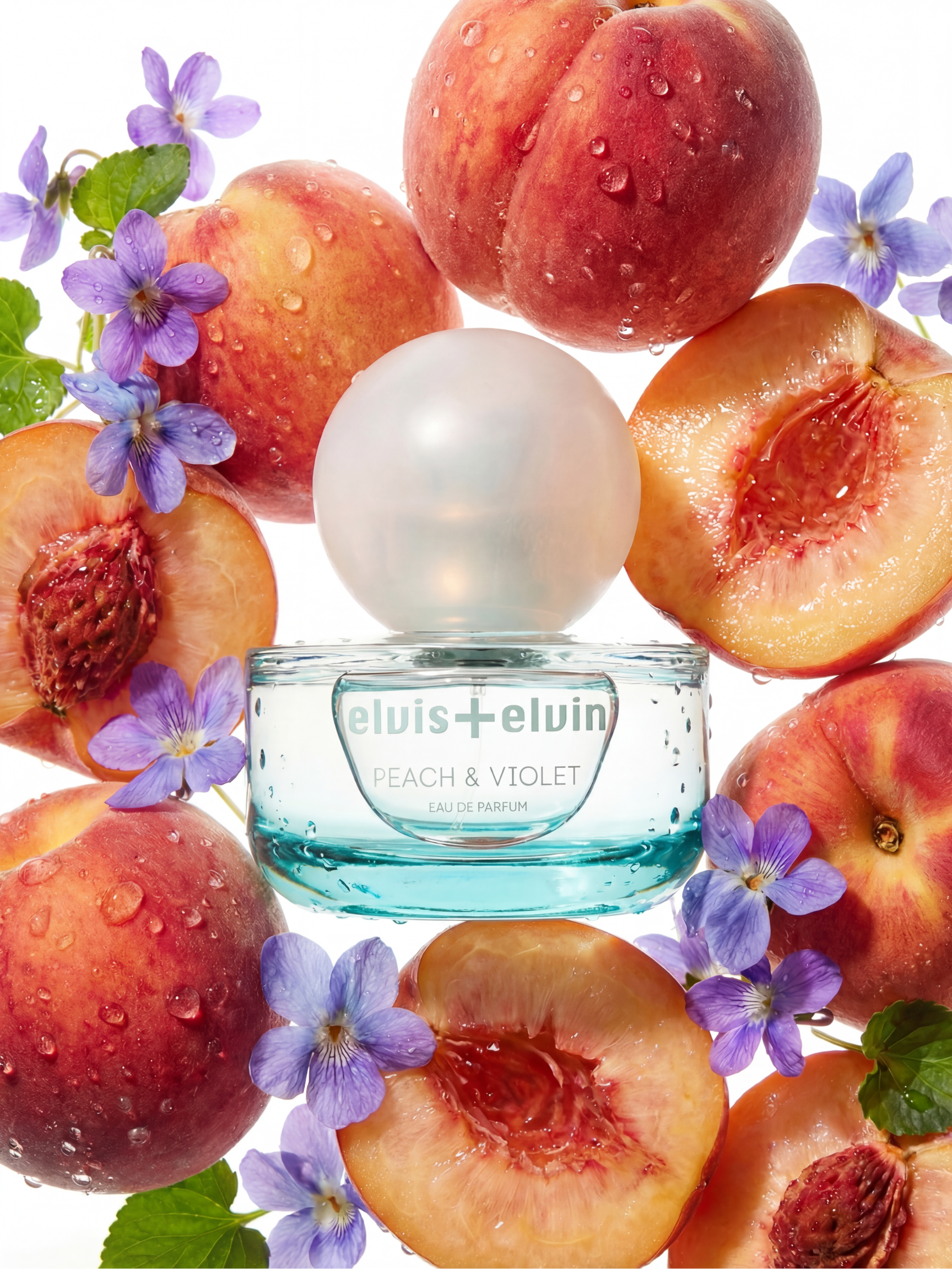 Peach & Violet Eau de Parfum – elvis+elvin