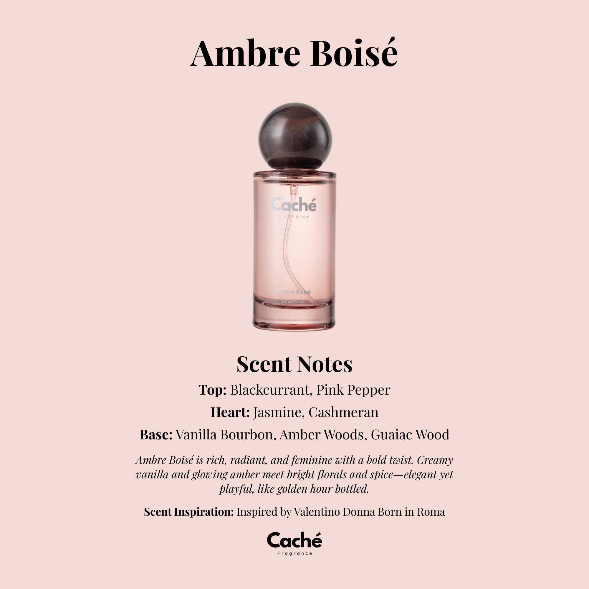 Caché - Ambre Boisé
