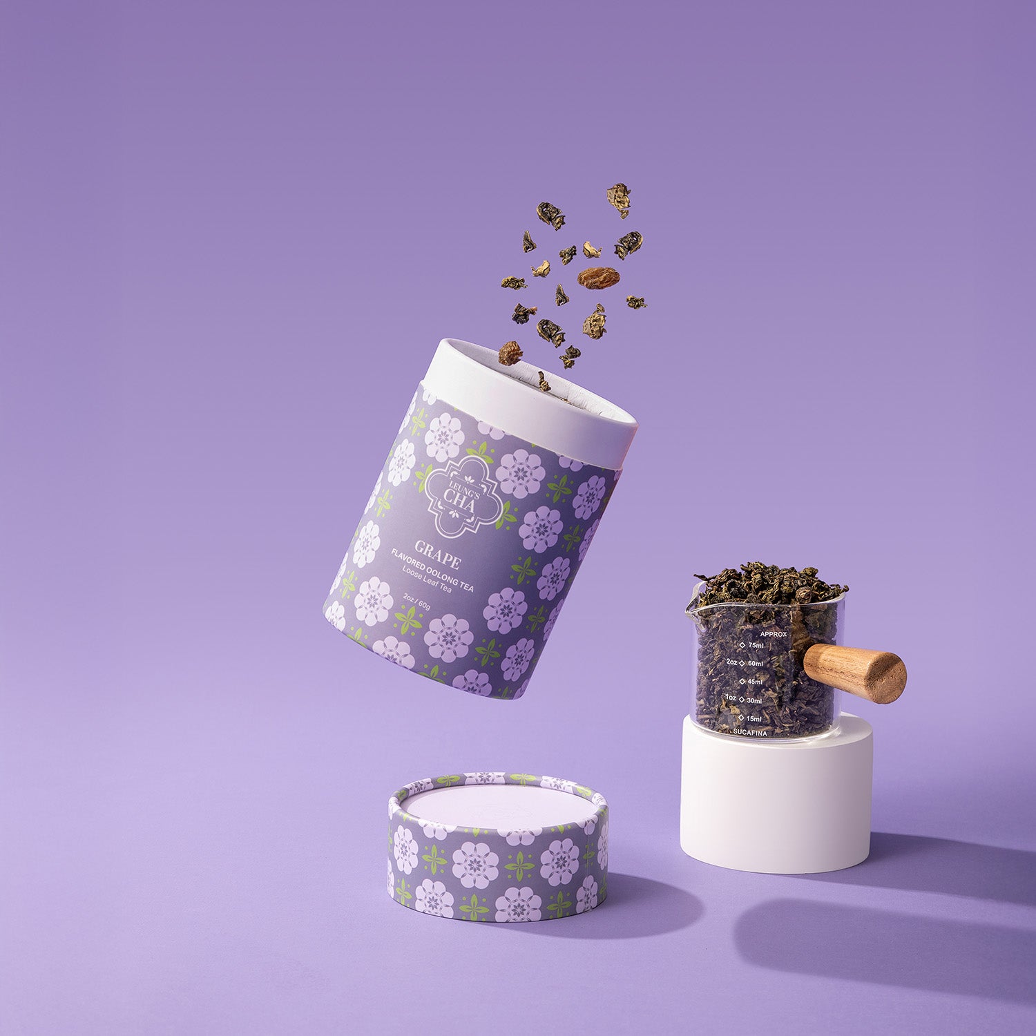 Leung's Cha Grape Oolong Tea