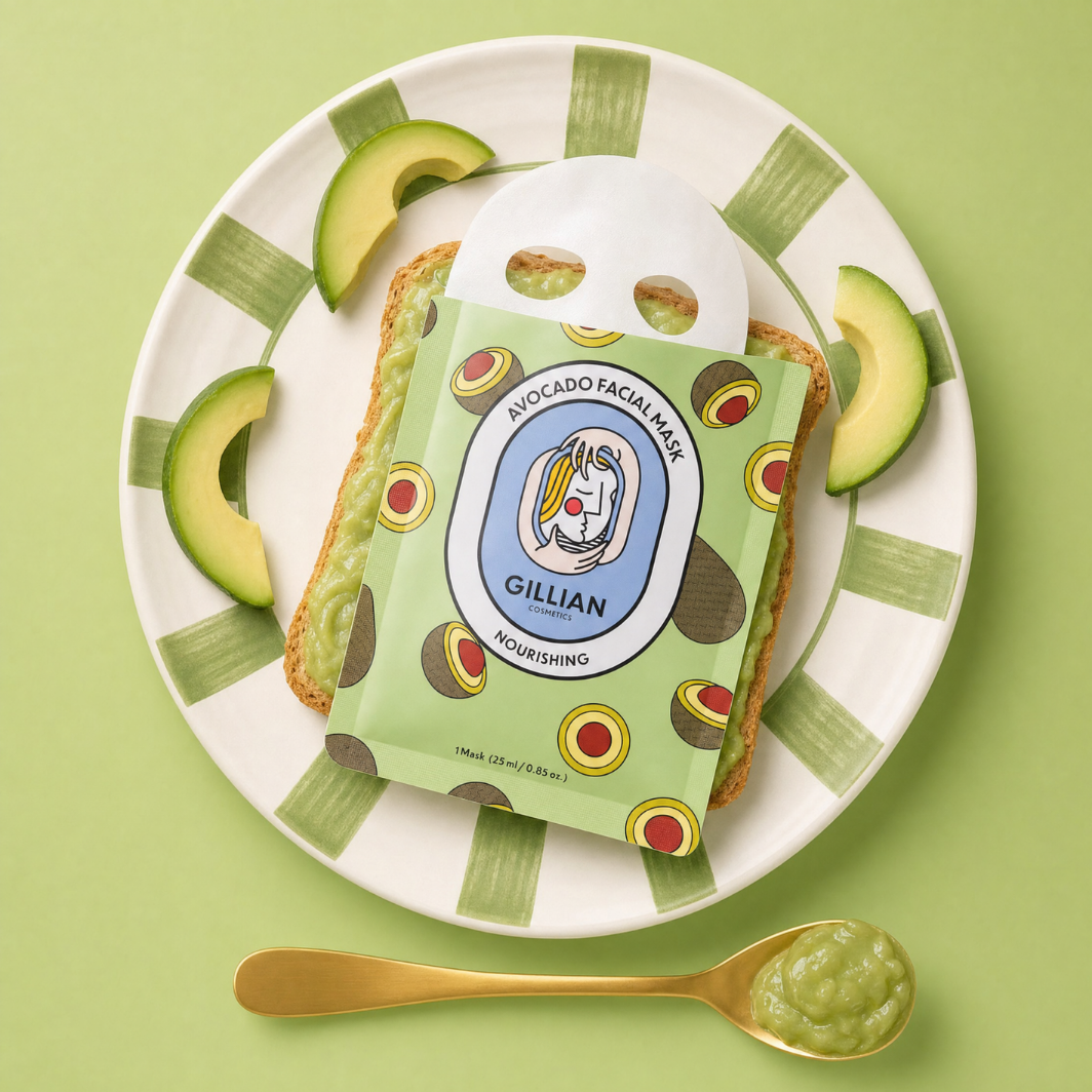 Gillian Cosmetics Avocado (Nourishing) Sheet Mask