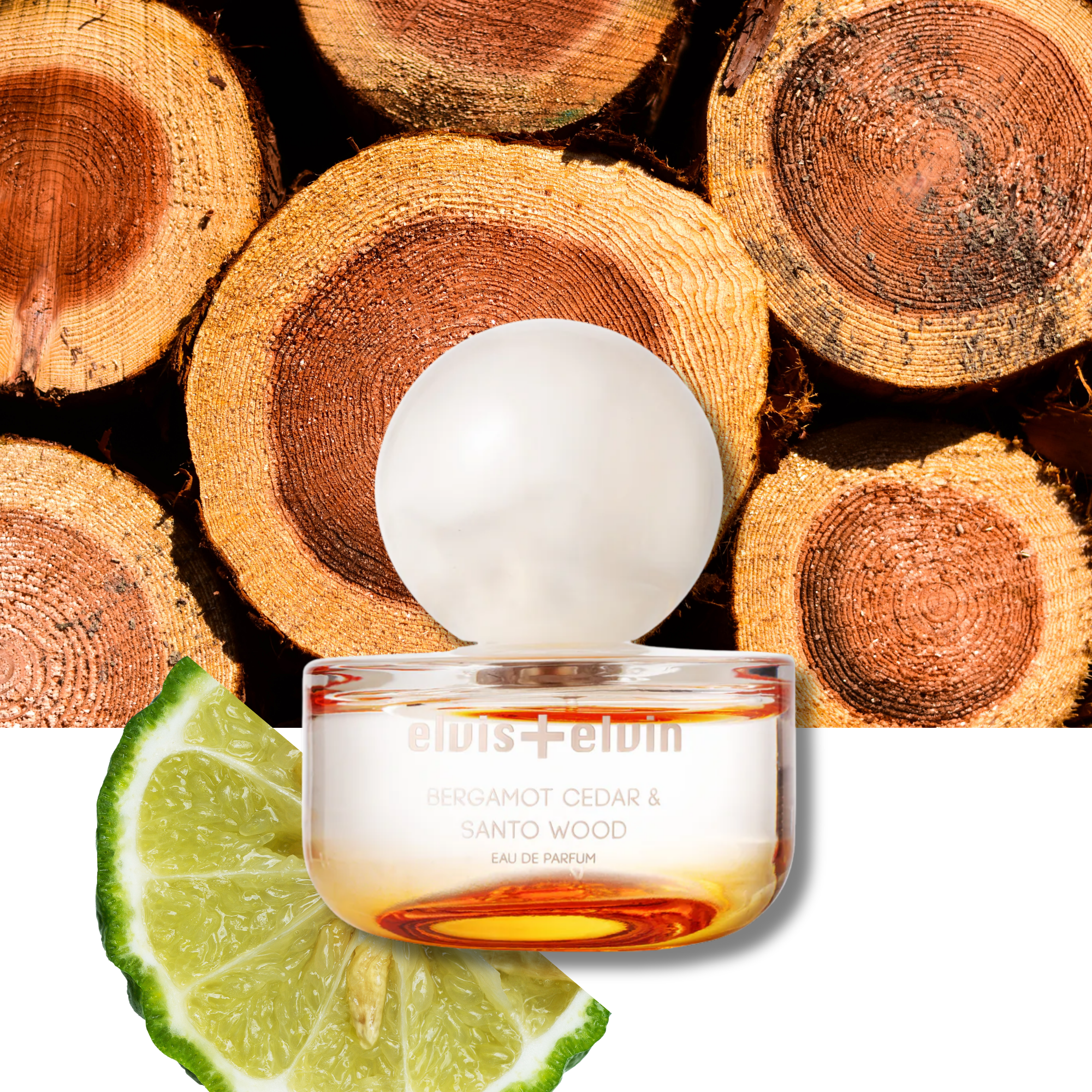 Bergamot Cedar & Santo Wood Eau de Parfum – elvis+elvin