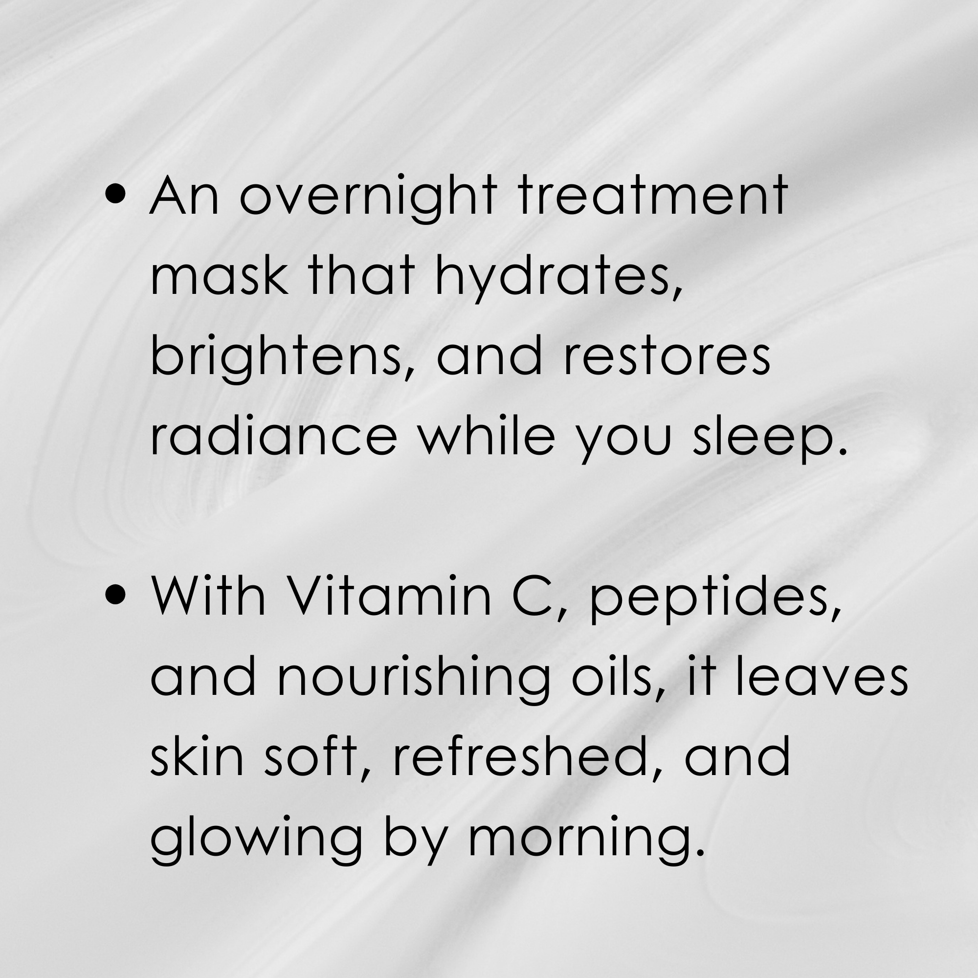 elvis+elvin HydraVita Overnight Glow Mask