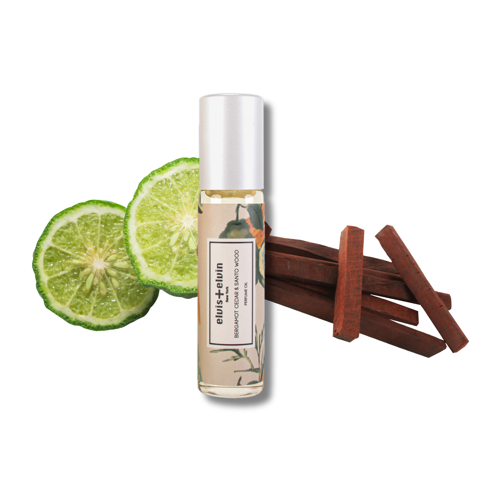 Bergamot Cedar & Santo Wood Perfume Oil by elvis+elvin