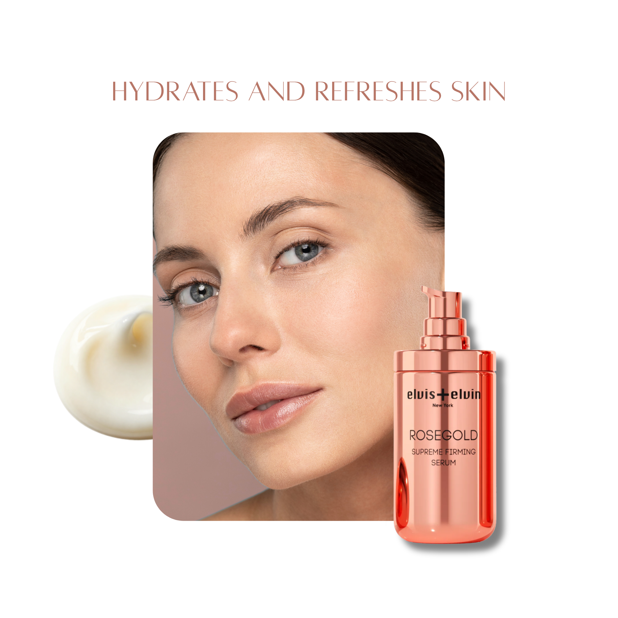 elvis+elvin RoseGold Supreme Firming Serum
