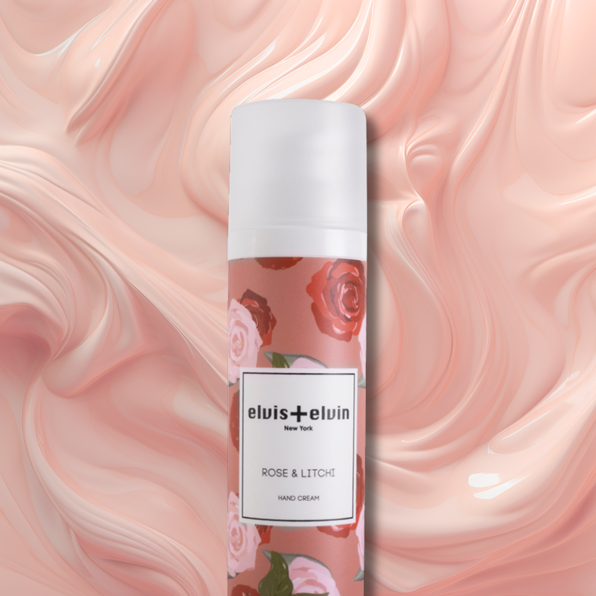 Rose & Litchi Fragrance Hand Cream by elvis+elvin