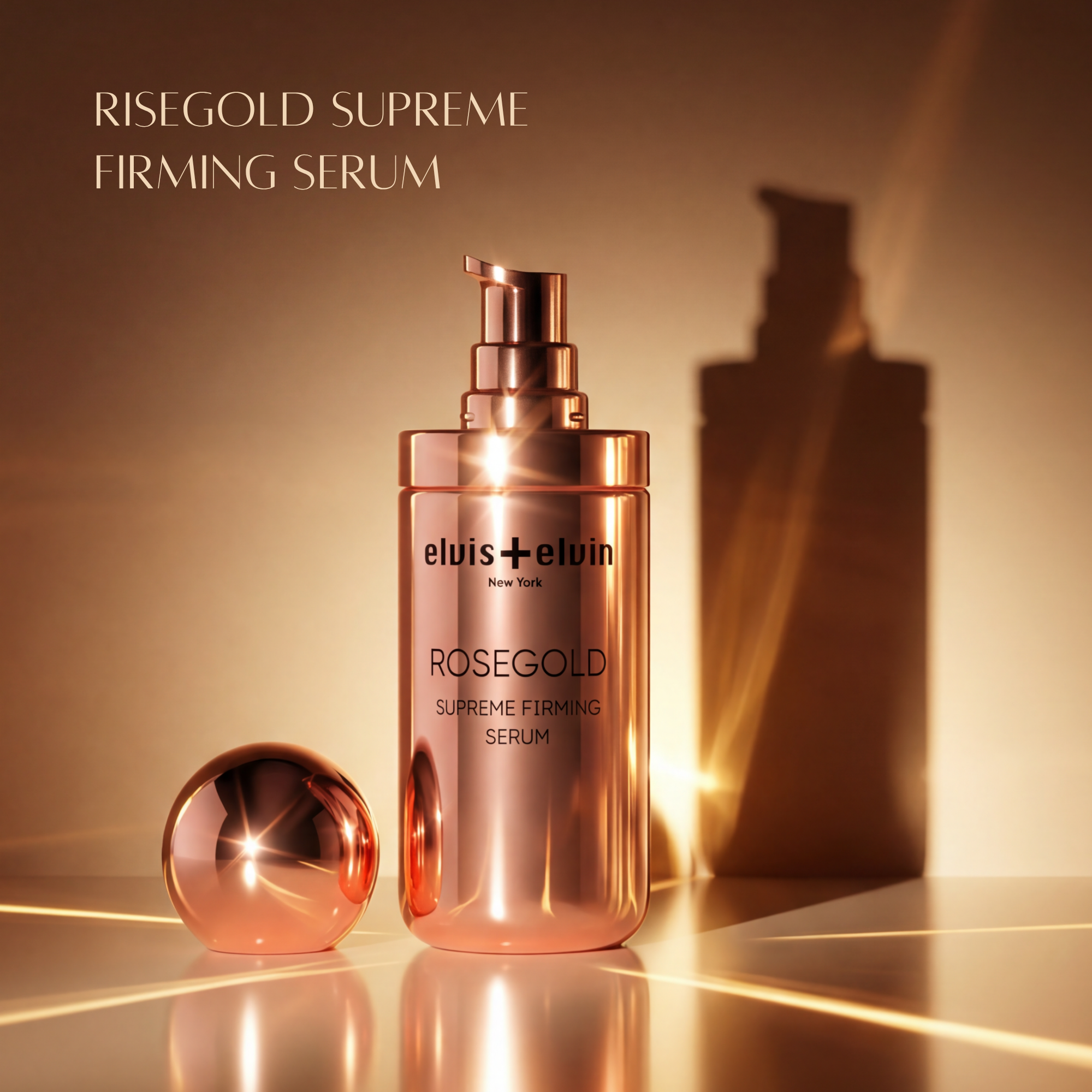 elvis+elvin RoseGold Supreme Firming Serum