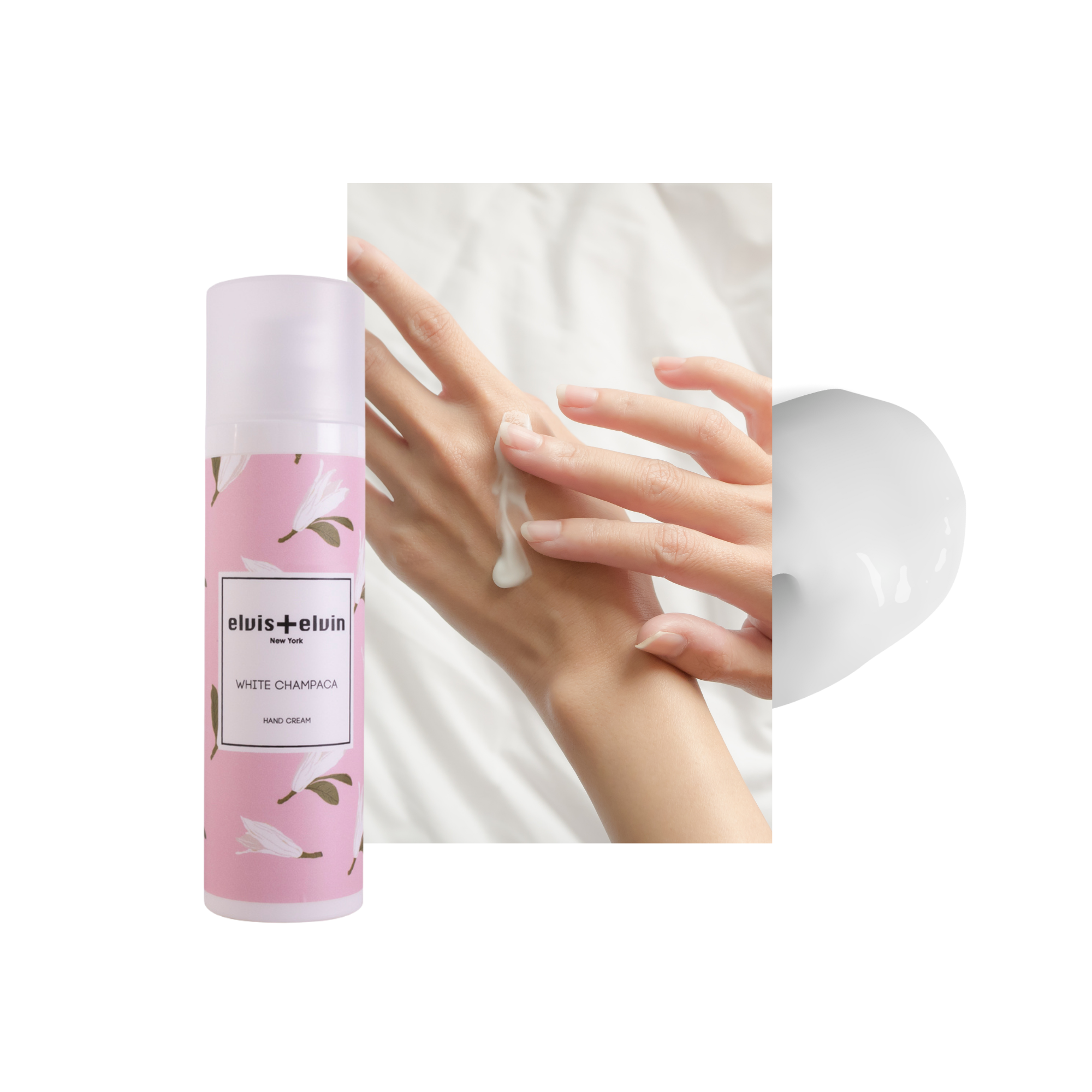 White Champaca Fragrance Hand Cream by elvis+elvin