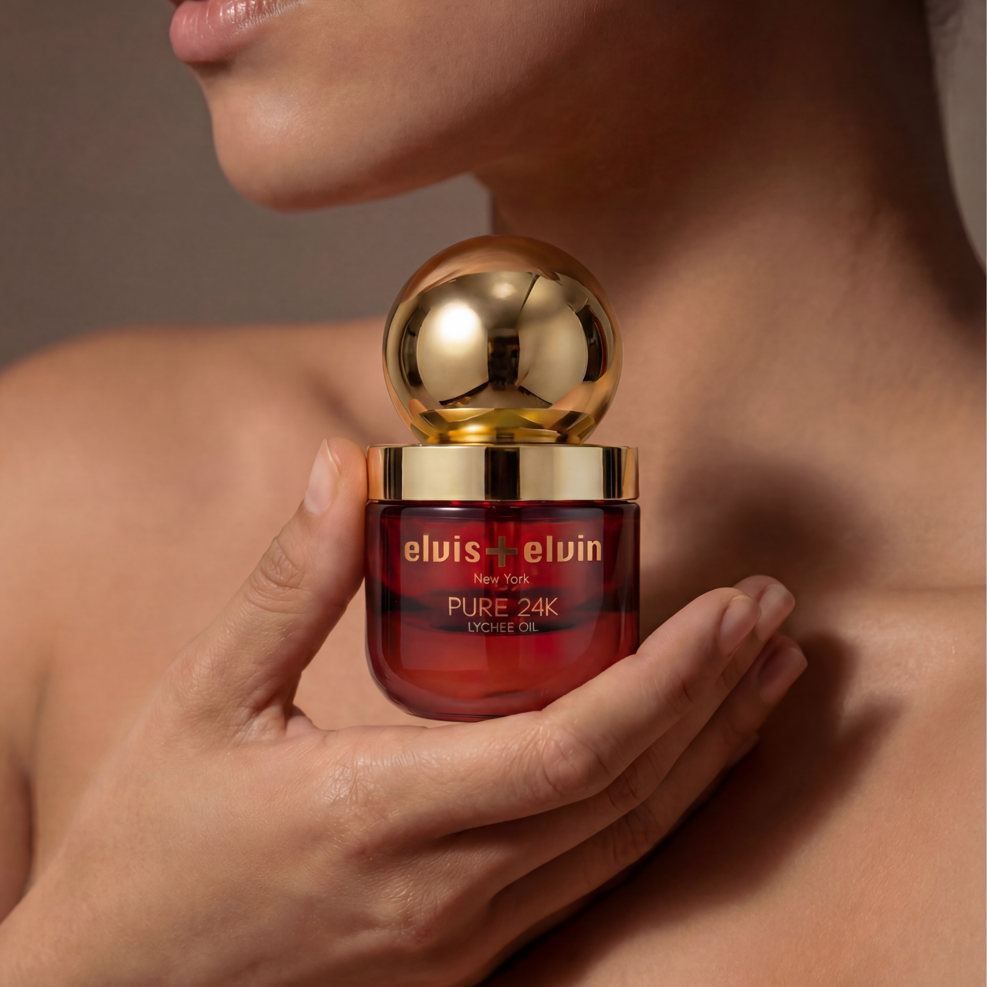 elvis+elvin Pure 24k Lychee Facial Oil