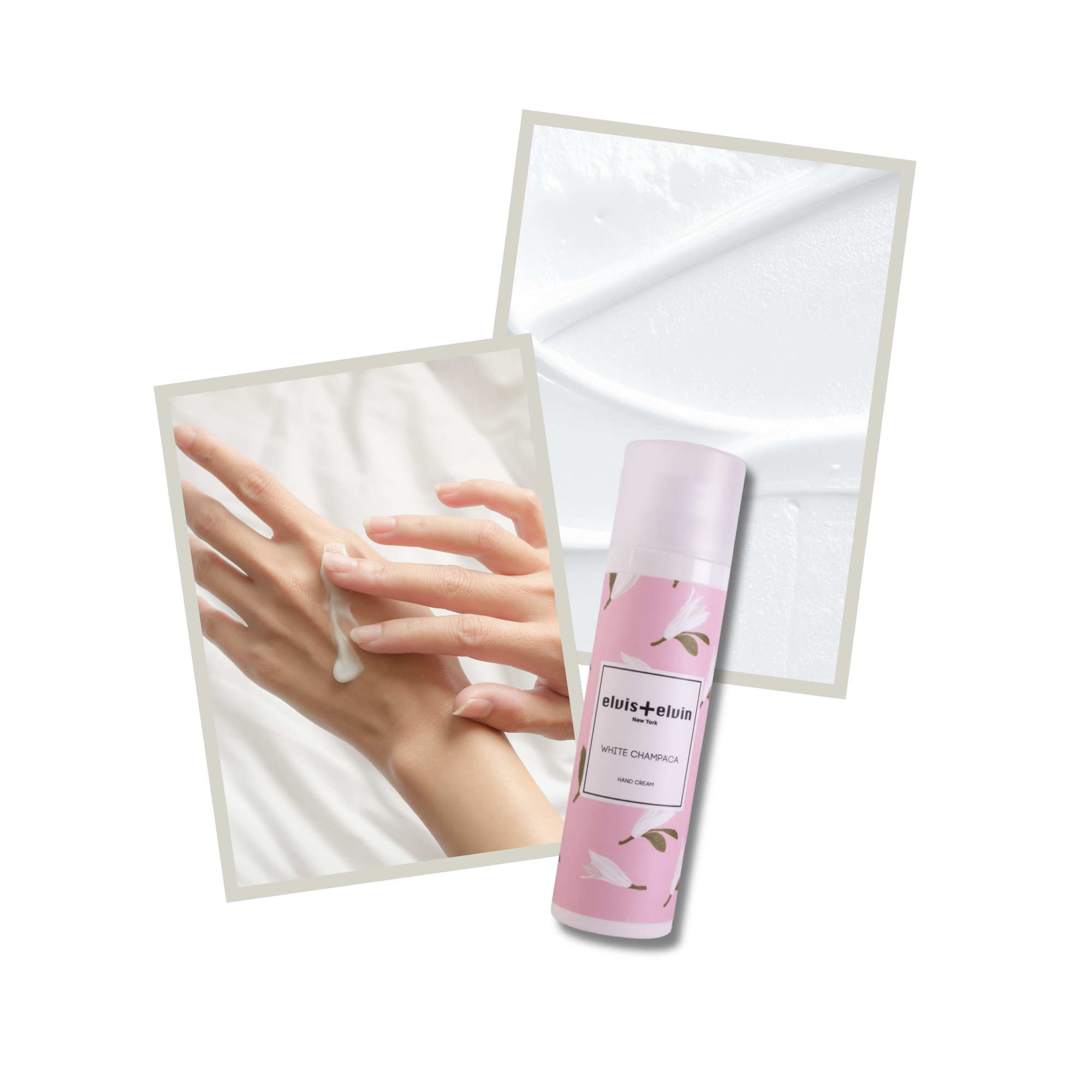 White Champaca Fragrance Hand Cream by elvis+elvin
