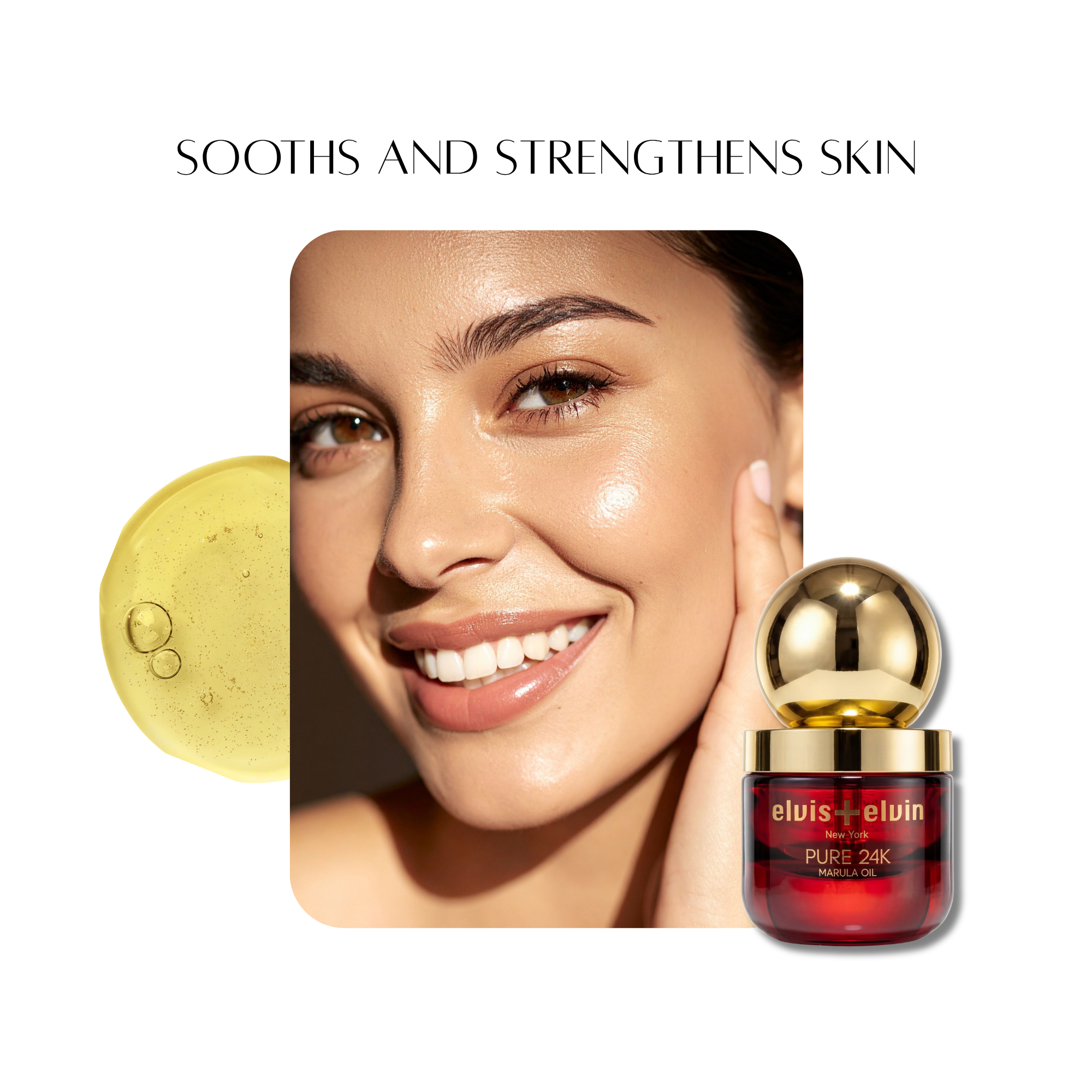 elvis+elvin Pure 24k Marula Facial Oil