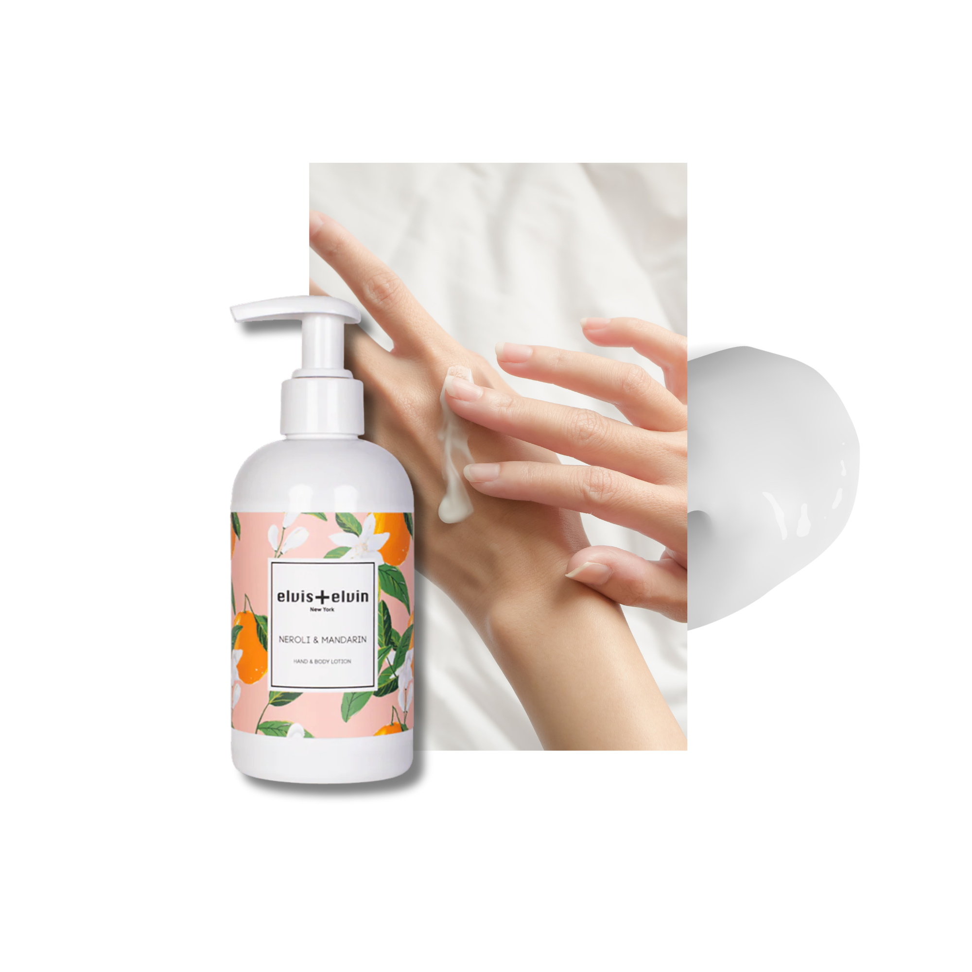 elvis+elvin Neroli & Mandarin Hand & Body Lotion