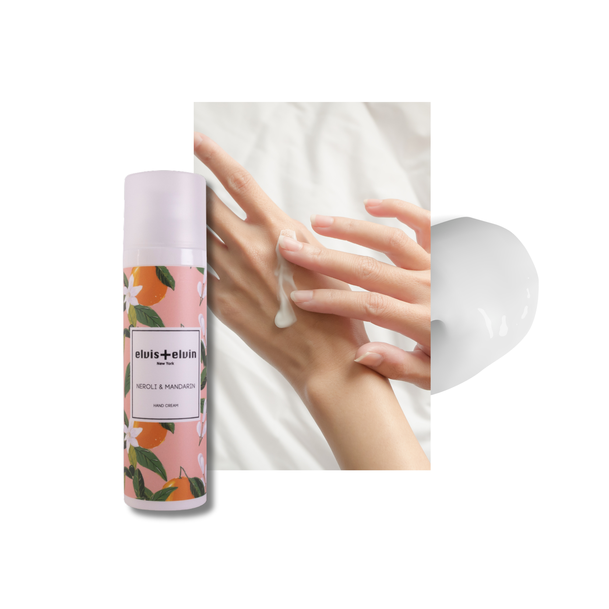Neroli & Mandarin Fragrance Hand Cream by elvis+elvin
