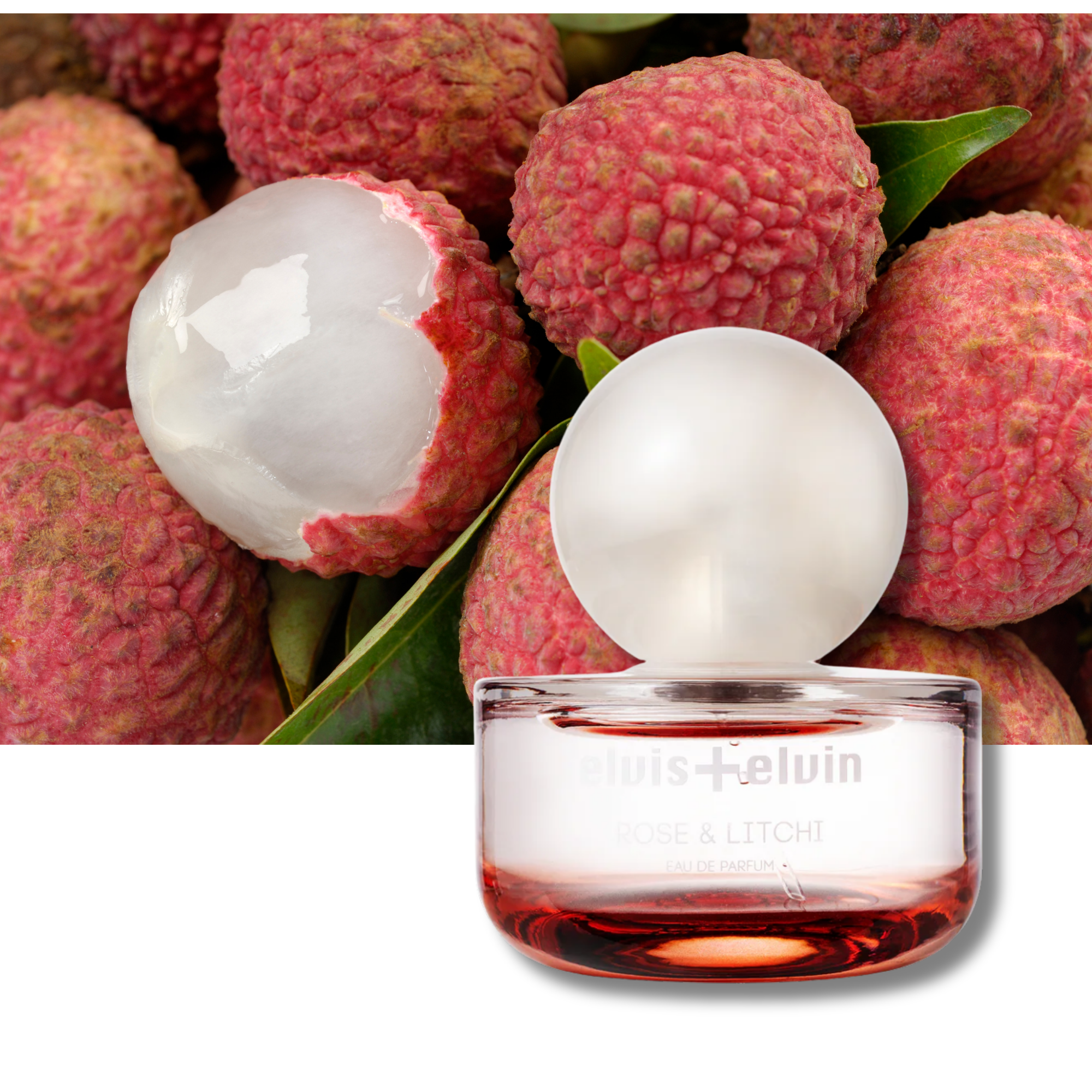 Rose & Litchi Eau de Parfum – elvis+elvin