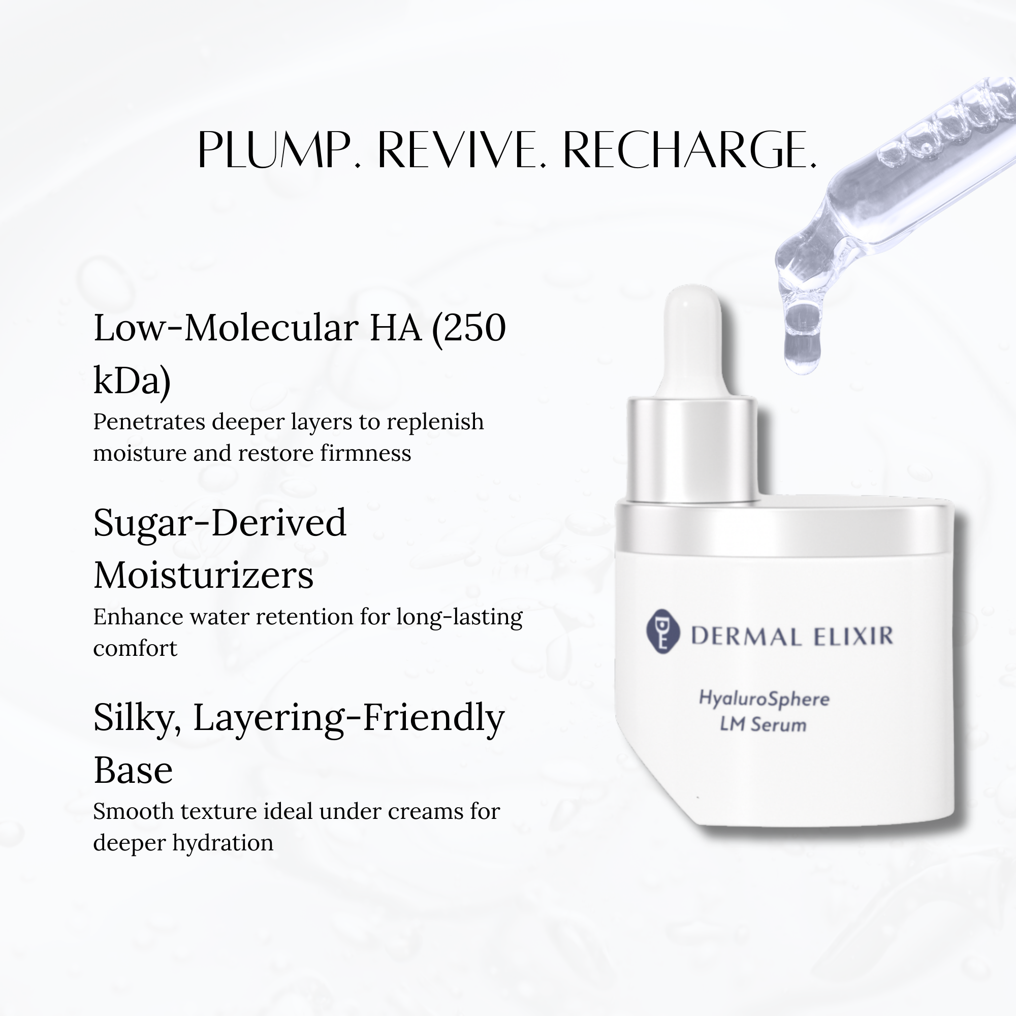 Dermal Elixir HyaluroSphere LM Serum