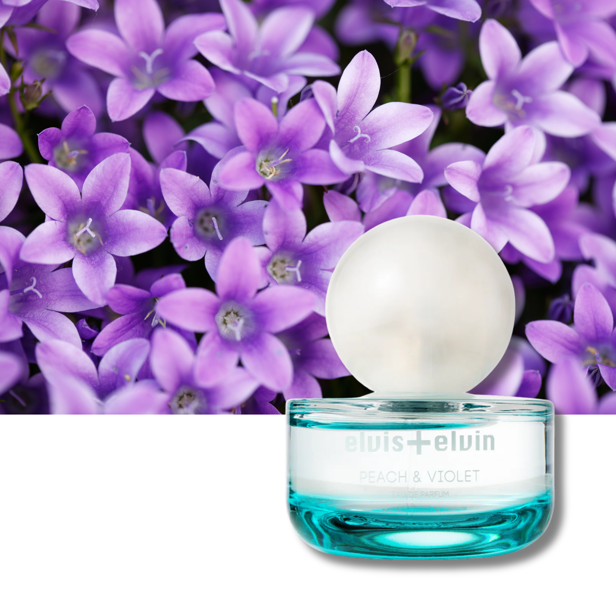 Peach & Violet Eau de Parfum – elvis+elvin