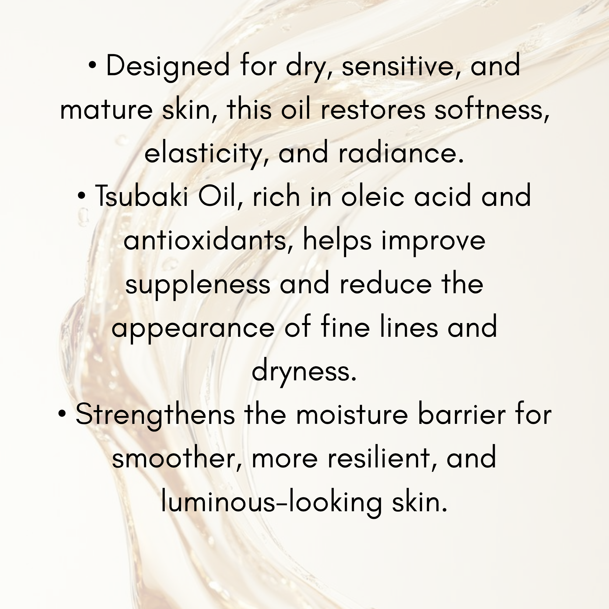 elvis+elvin Pure 24k Tsubaki Facial Oil