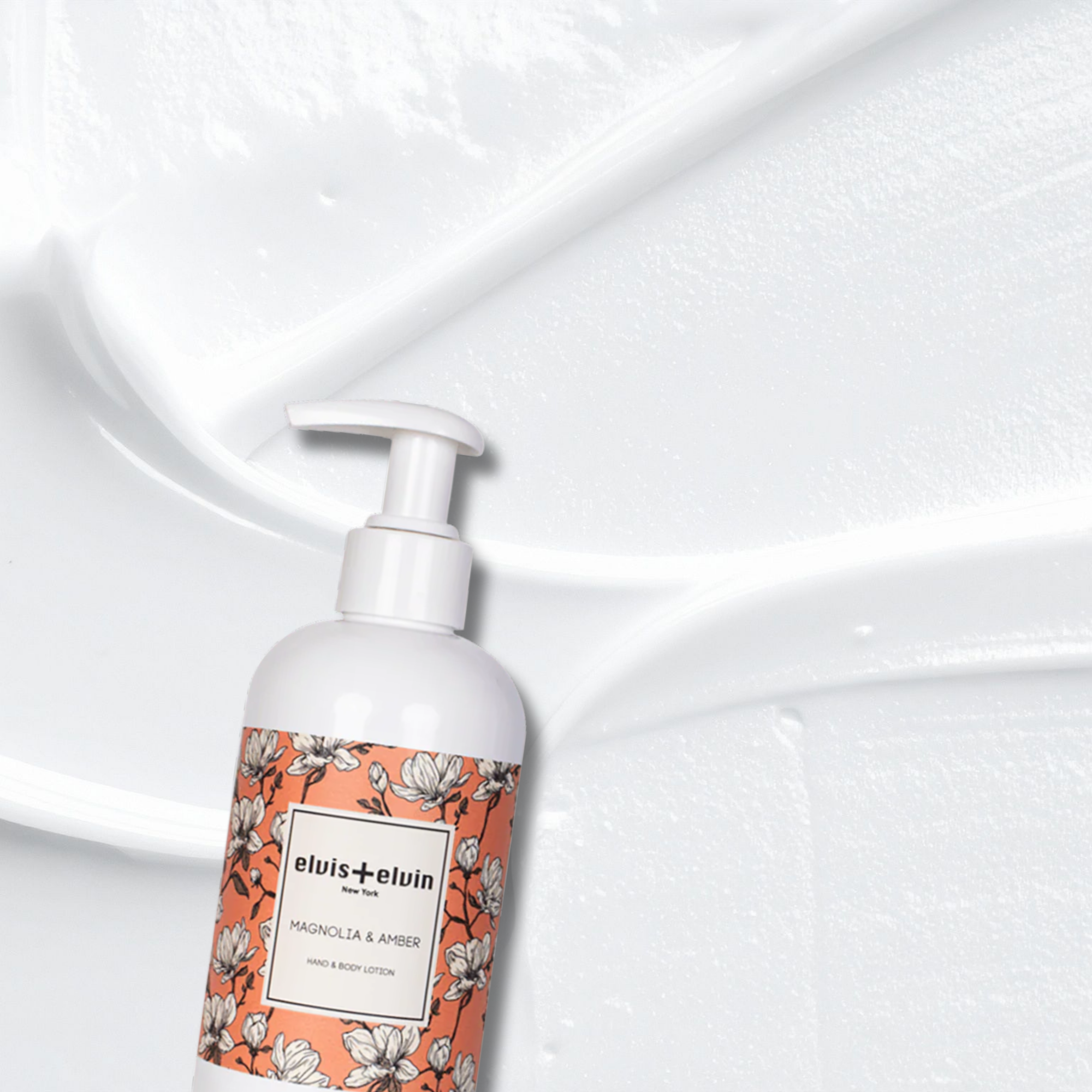 elvis+elvin Magnolia & Amber Hand & Body Lotion