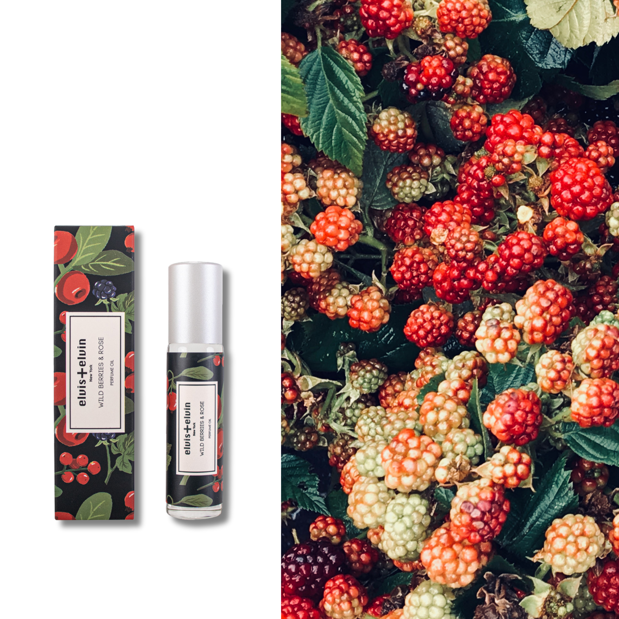 Wild Berries & Rose Perfume Oil by elvis+elvin