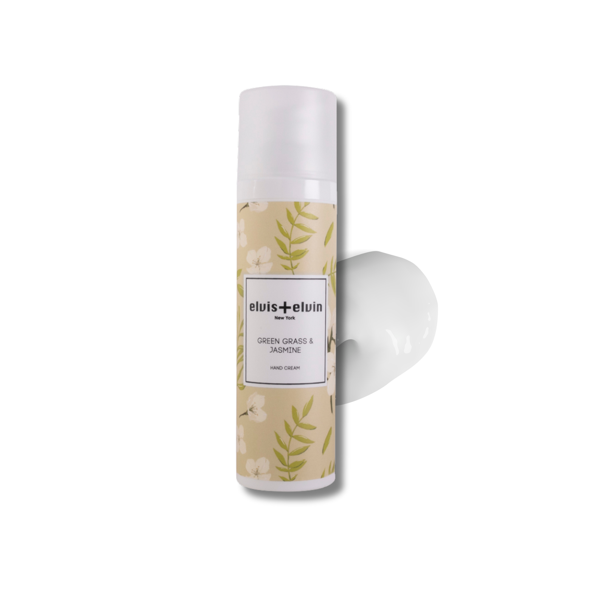 Green Grass & Jasmine Fragrance Hand Cream by elvis+elvin