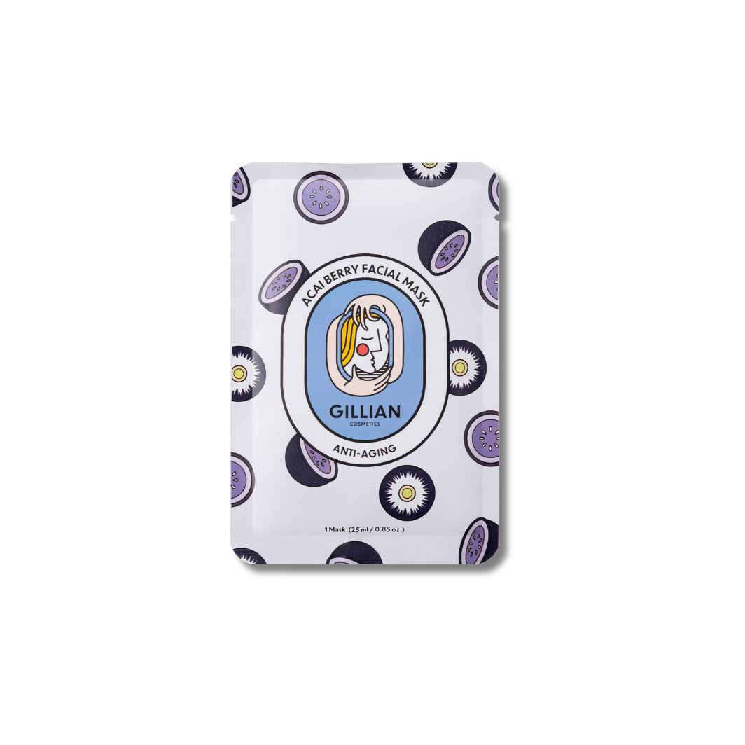 Gillian Cosmetics Acai Berry (Anti-aging) Sheet Mask