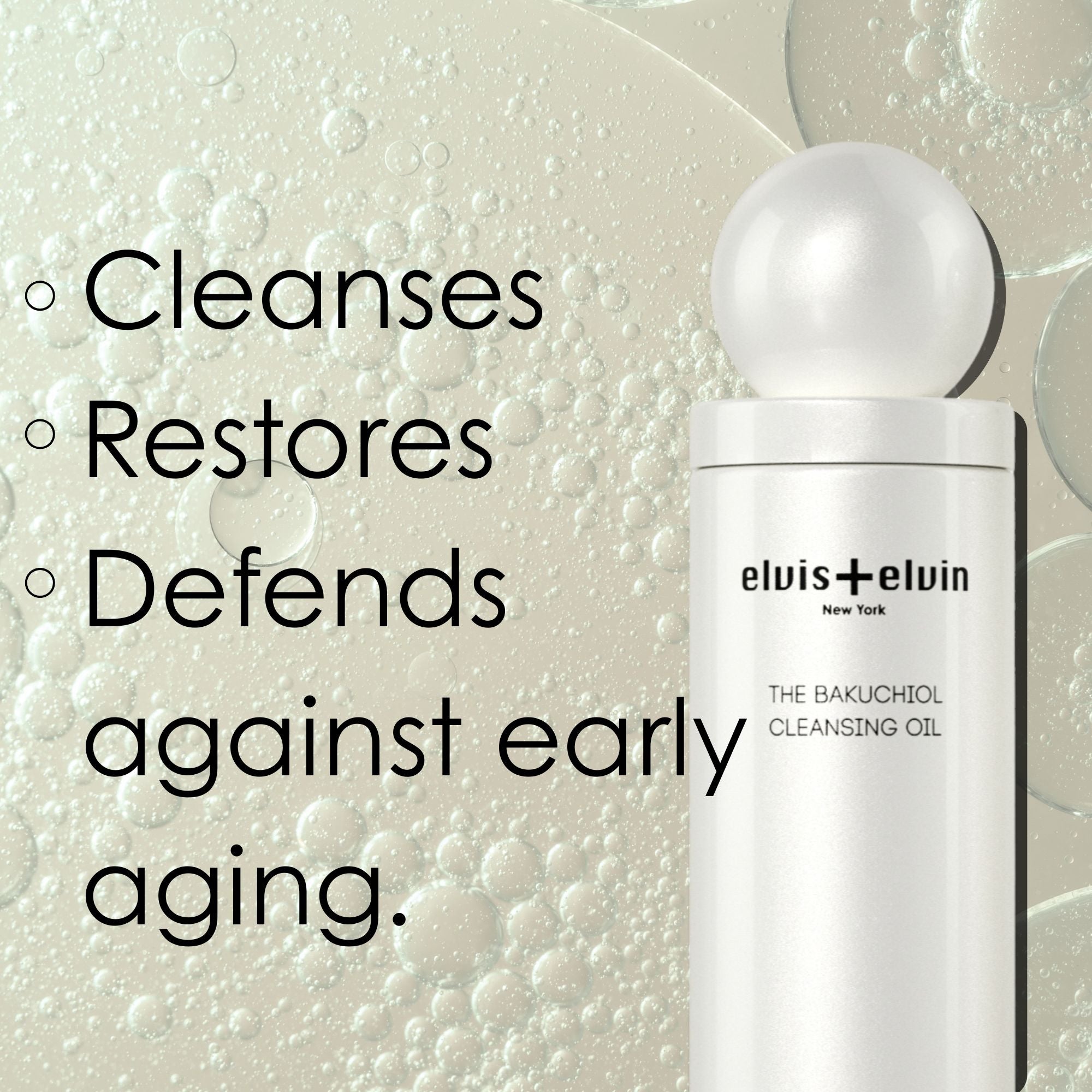 elvis+elvin Bakuchiol Cleansing Oil