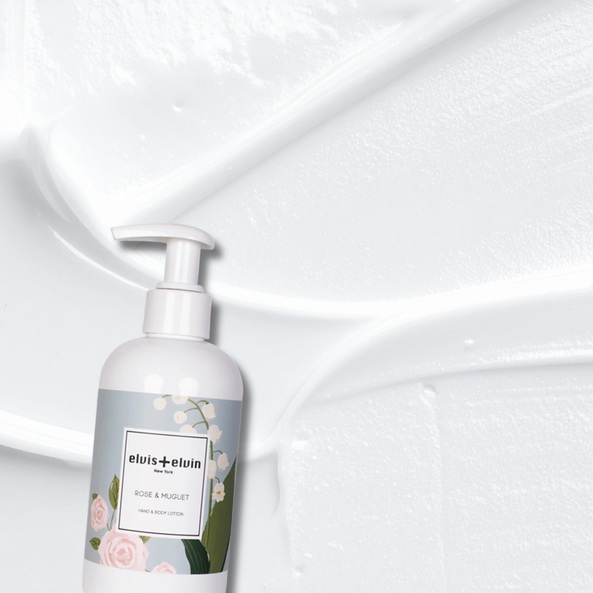 elvis+elvin Rose & Muguet Hand & Body Lotion