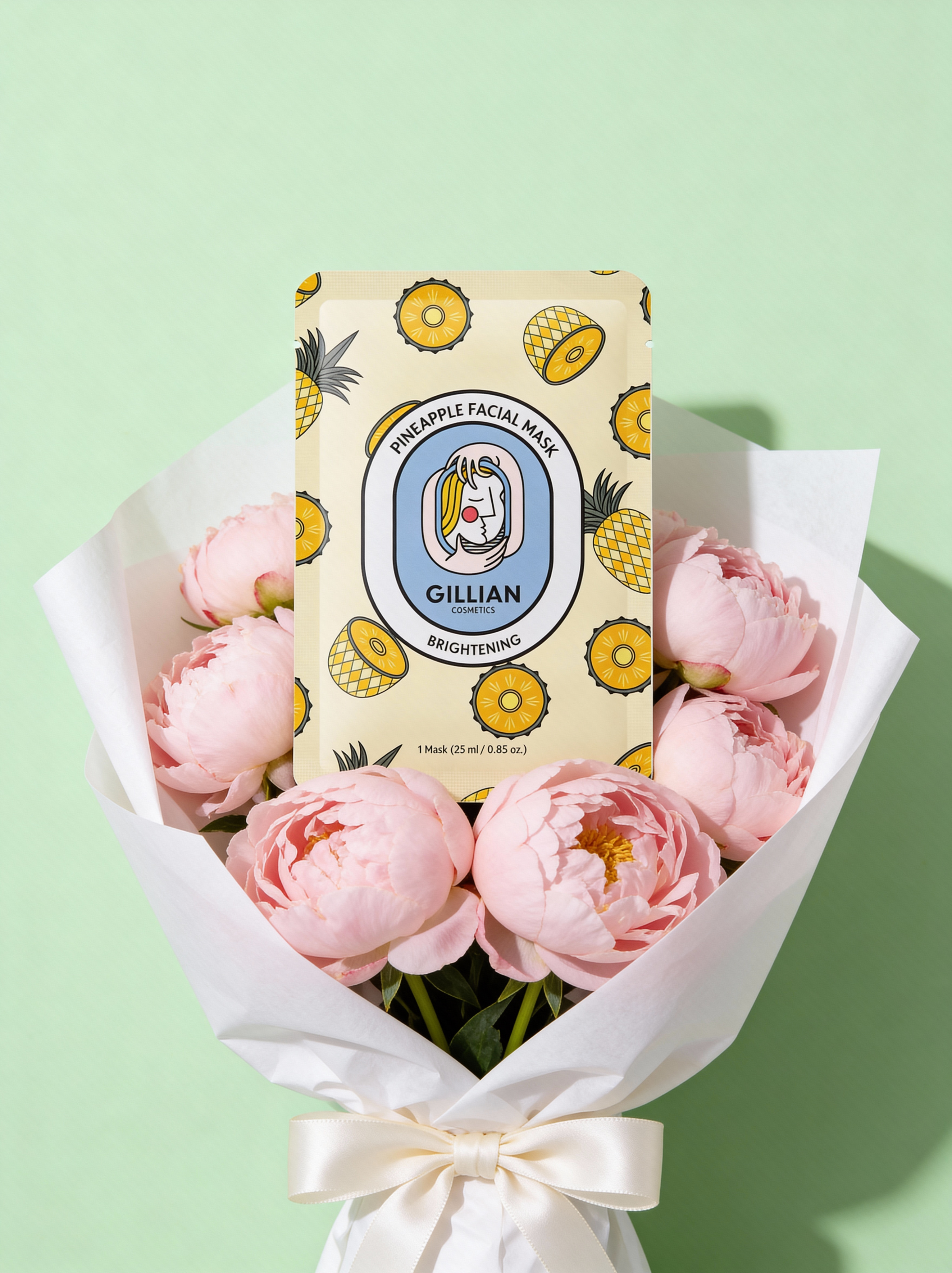 Gillian Cosmetics Pineapple (Brightening) Sheet Mask