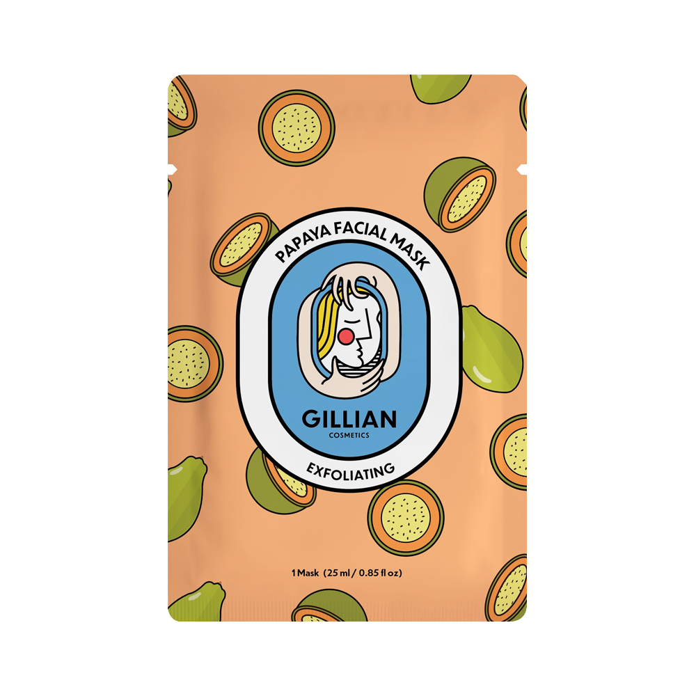 Gillian Cosmetics Papaya (Exfoliating) Sheet Mask