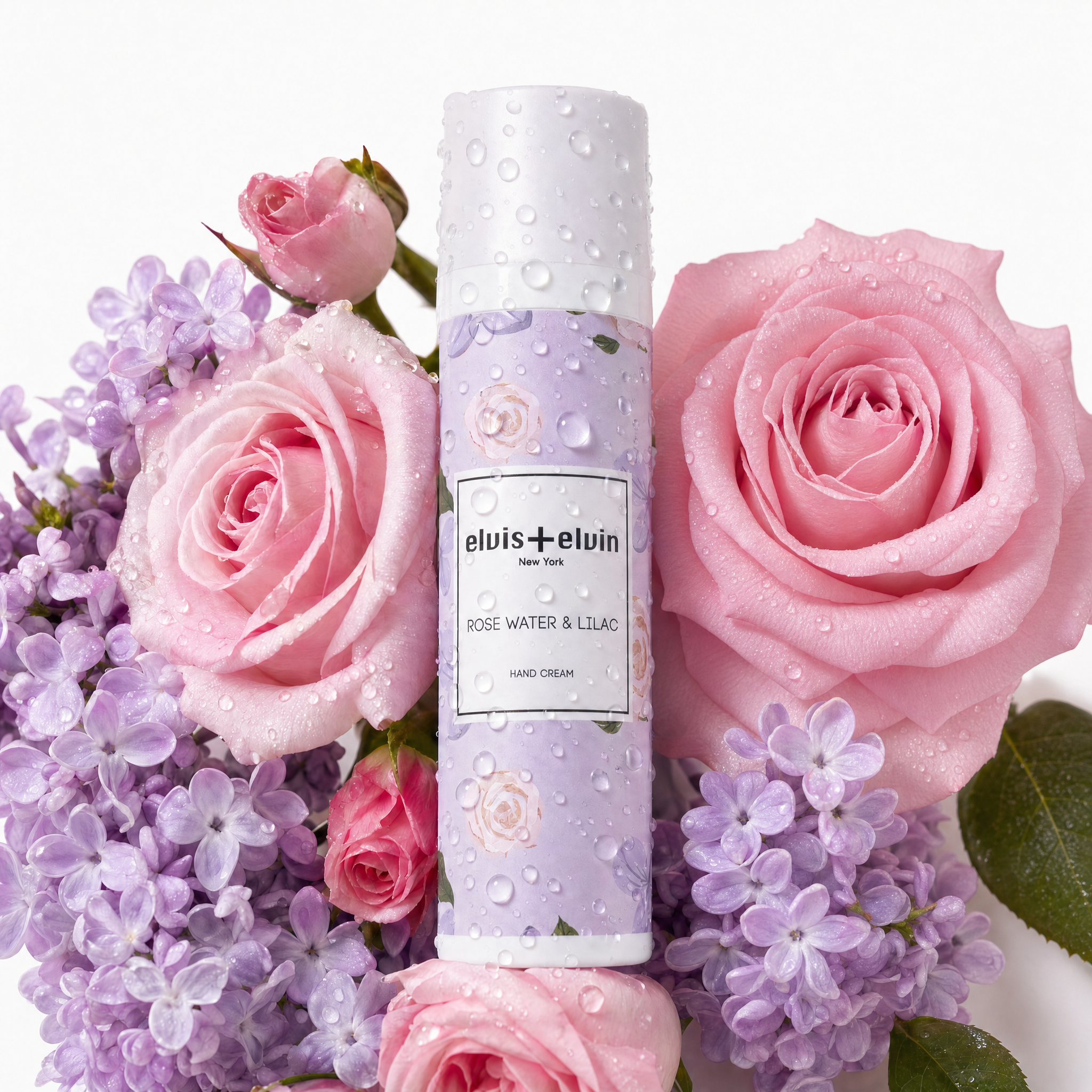 Handcreme - Rosenwasser & Flieder