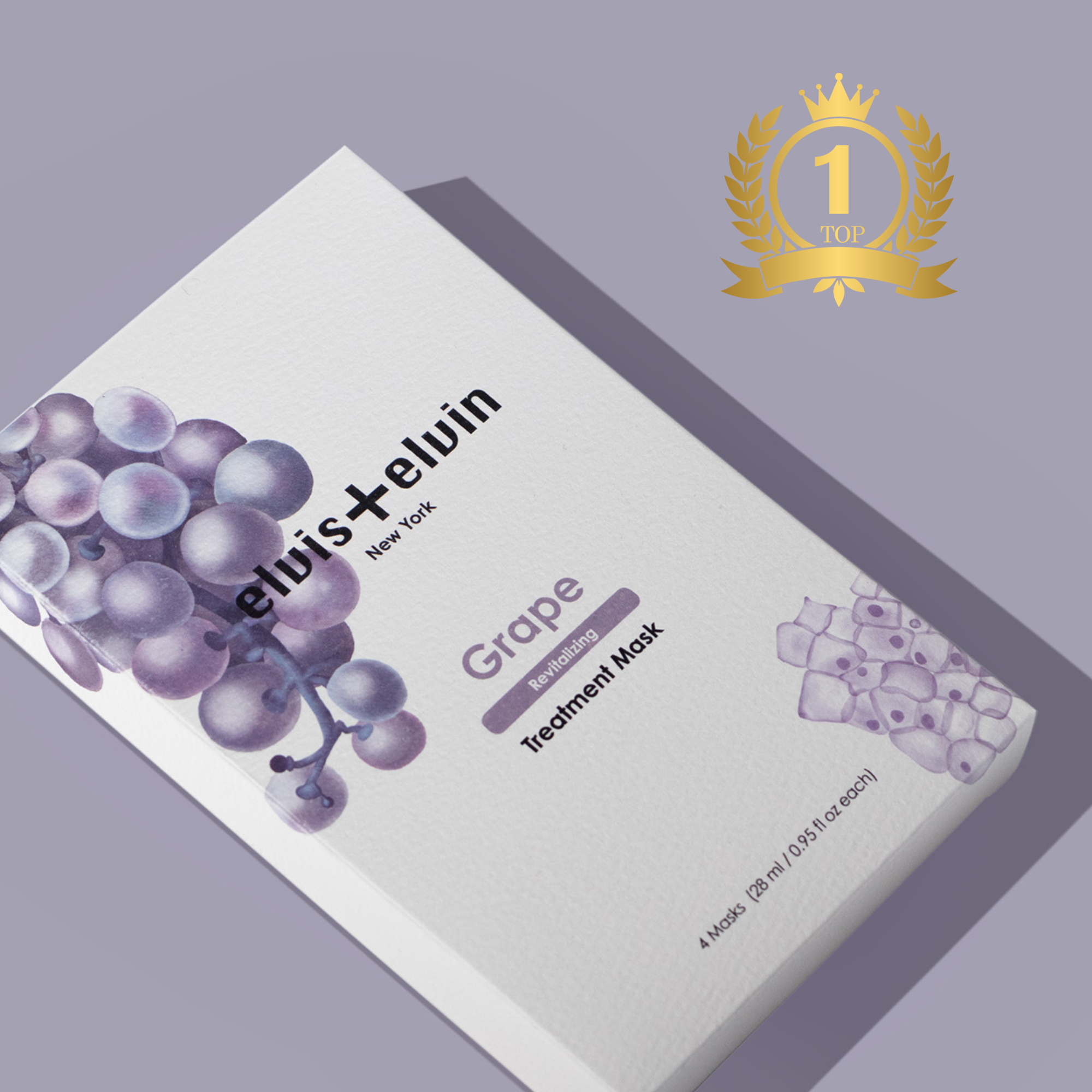 elvis+elvin Grape Revitalizing Treatment Mask 3.0