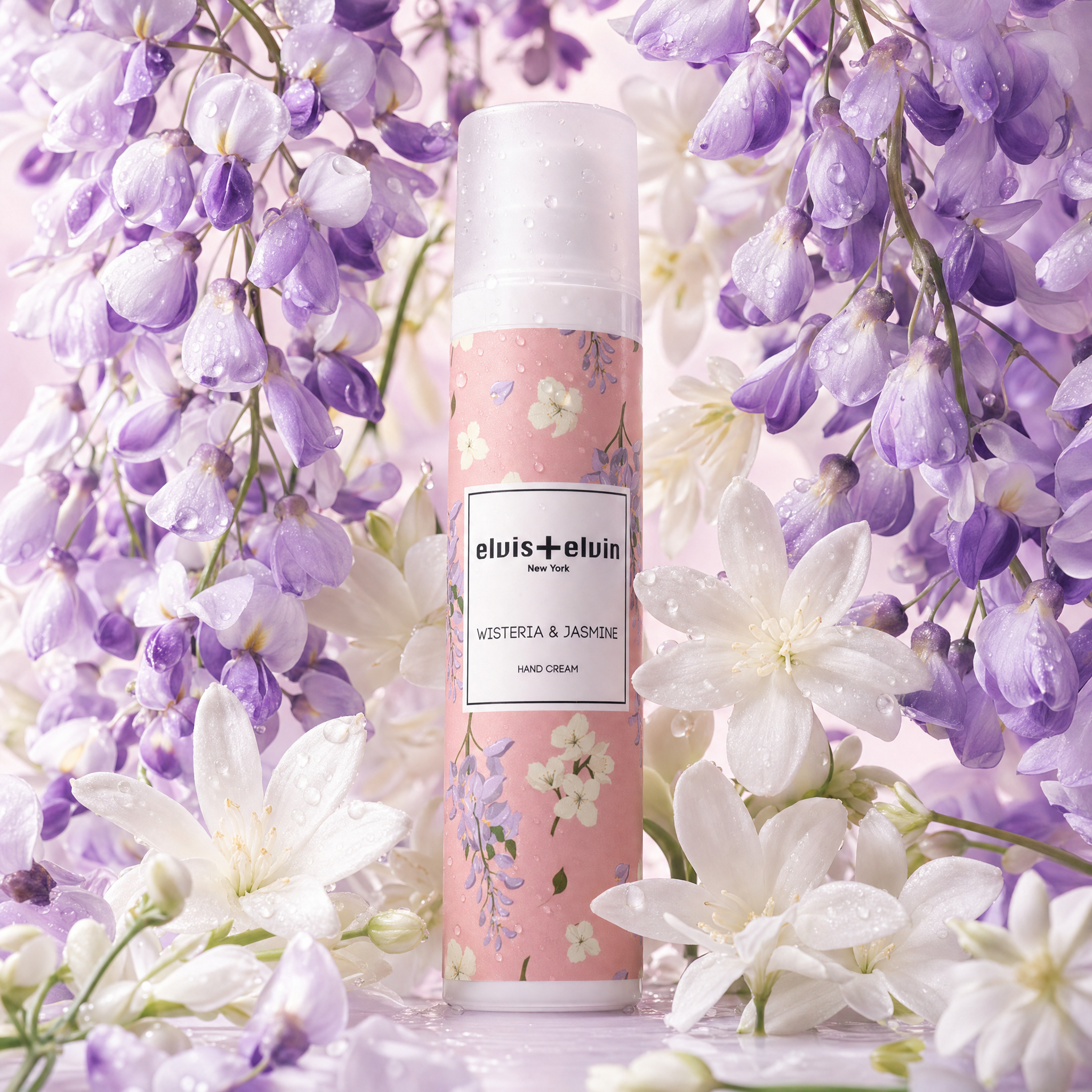 Wisteria & Jasmine Fragrance Hand Cream by elvis+elvin
