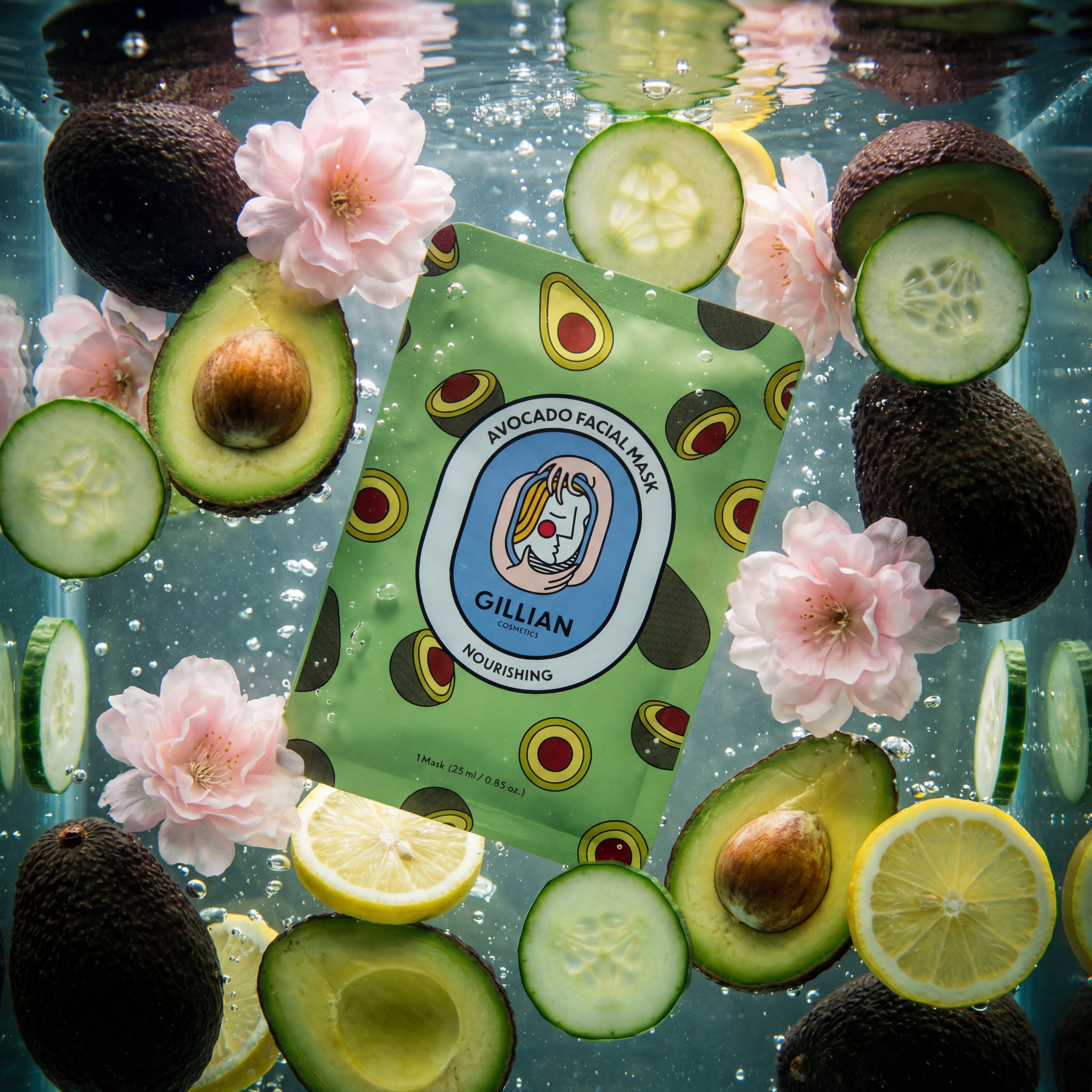 Gillian Cosmetics Avocado (Nourishing) Sheet Mask