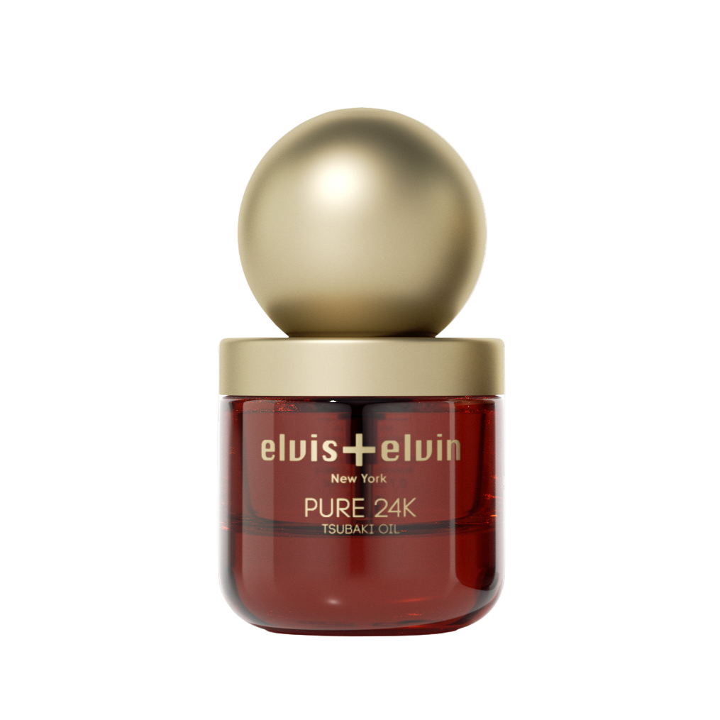 elvis+elvin Pure 24k Tsubaki Facial Oil