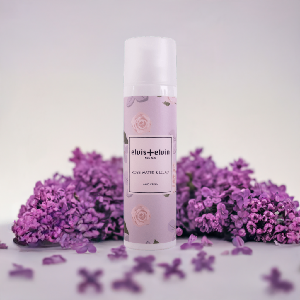Rose Water & Lilac Fragrance Hand Cream by elvis+elvin