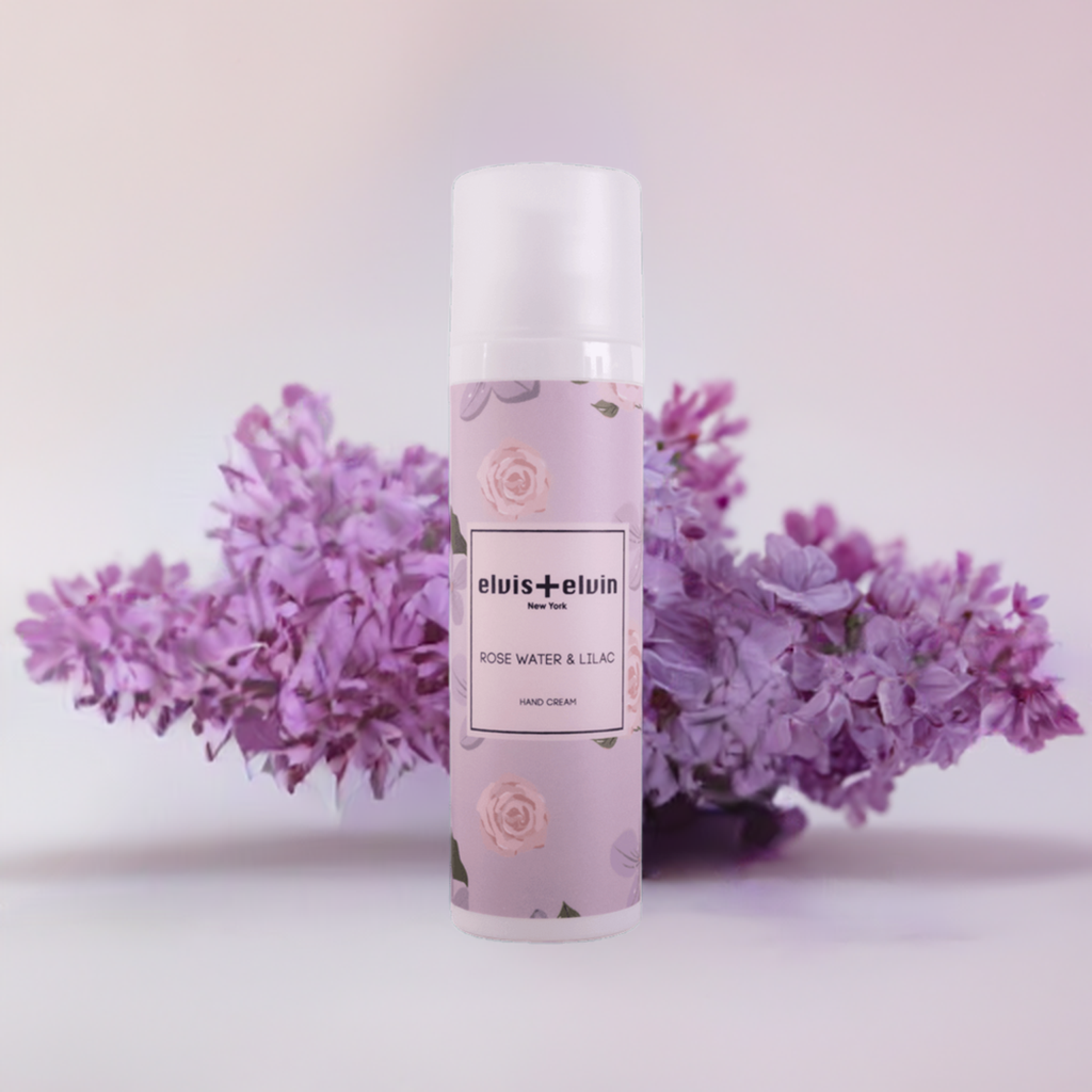 Rose Water & Lilac Fragrance Hand Cream by elvis+elvin