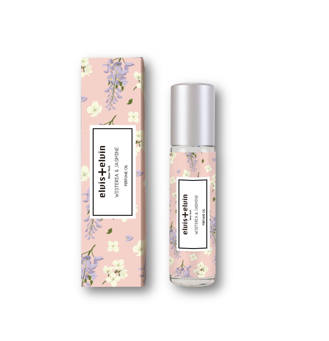 Wisteria & Jasmine Perfume Oil by elvis+elvin