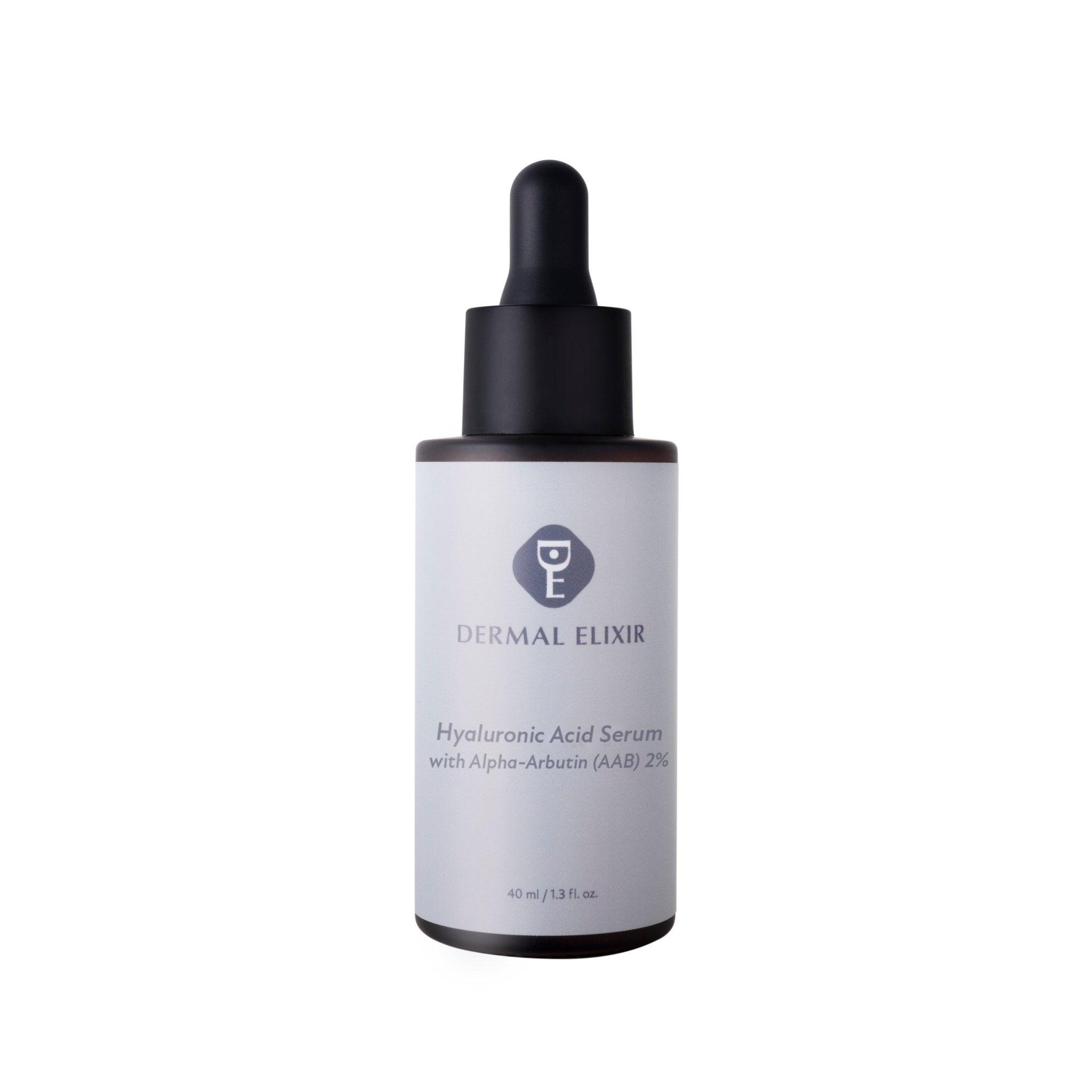 Dermal Elixir Hyaluronic Acid Serum with Alpha-Arbutin(AAB) 2% 40ml - elvis+elvin