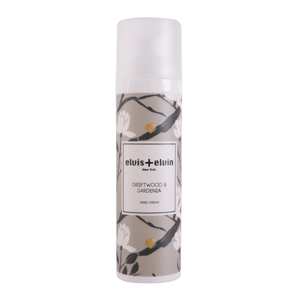 elvis+elvin Driftwood & Gardenia Hand Cream 75ml - elvis+elvin