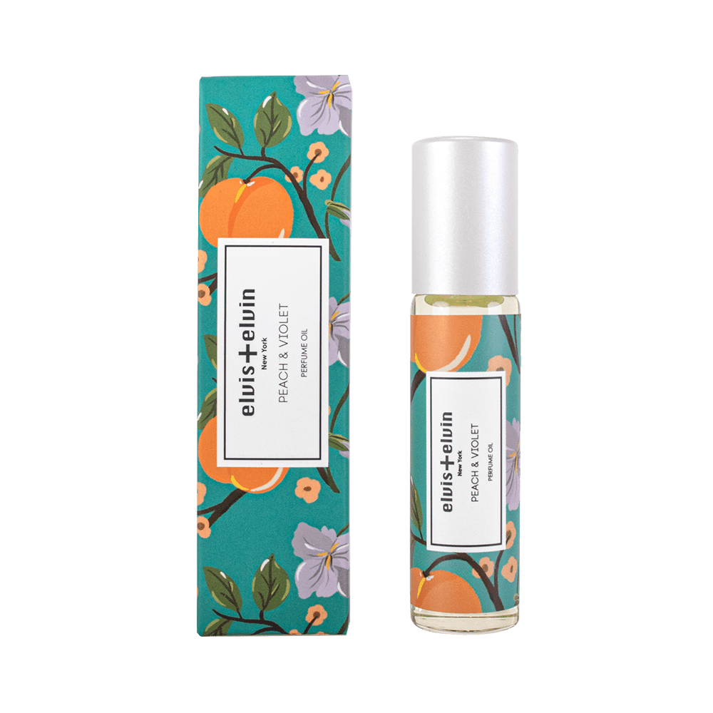 elvis+elvin Peach & Violet Perfume Oil - elvis+elvin