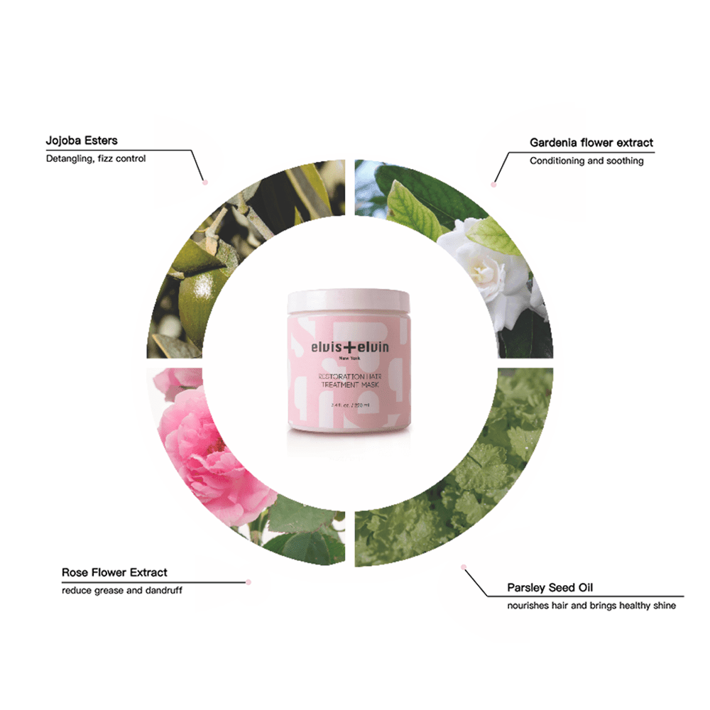 elvis+elvin Restoration Hair Treatment Mask - elvis+elvin