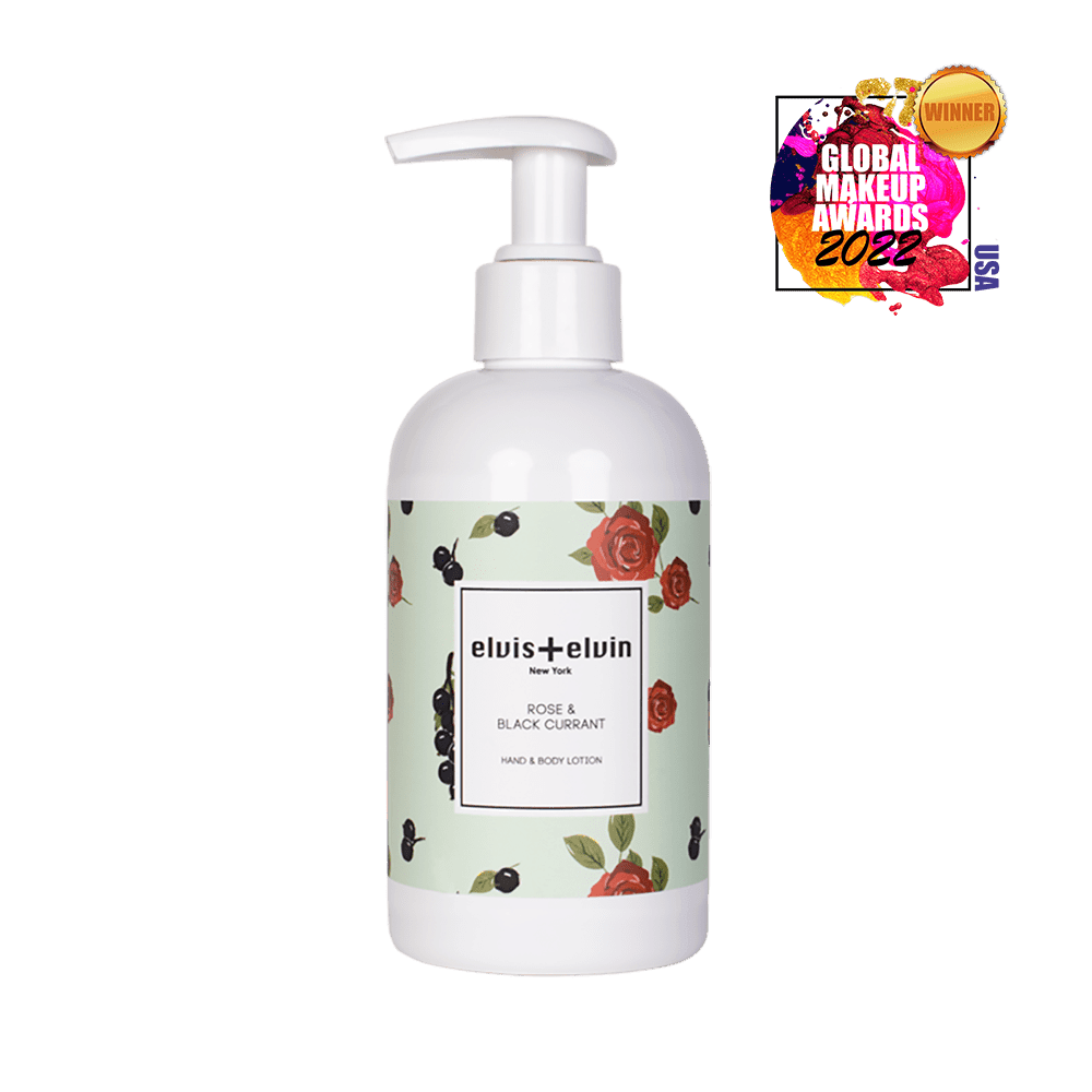 elvis+elvin Rose & Black Currant Hand & Body Lotion - elvis+elvin