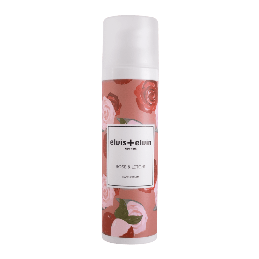 elvis+elvin Rose & Litchi Hand Cream - elvis+elvin