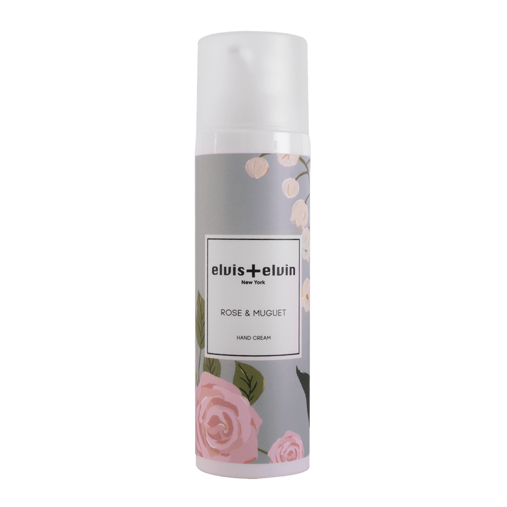 elvis+elvin Rose & Muguet Hand Cream 75ml - elvis+elvin